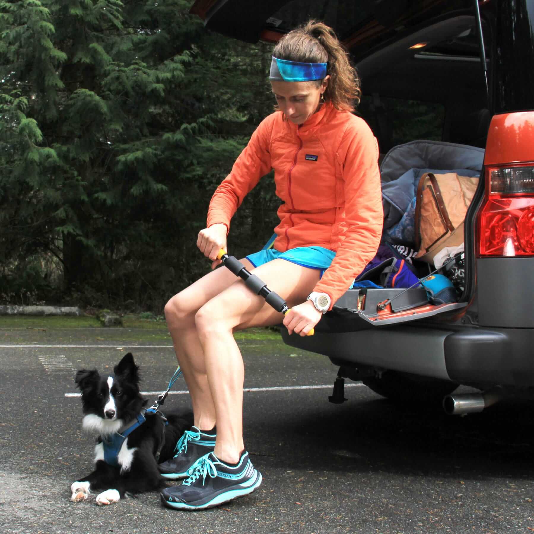 Portable Roller Massager for Muscle Relief - Perfect for Travel, Gym, and Home Use