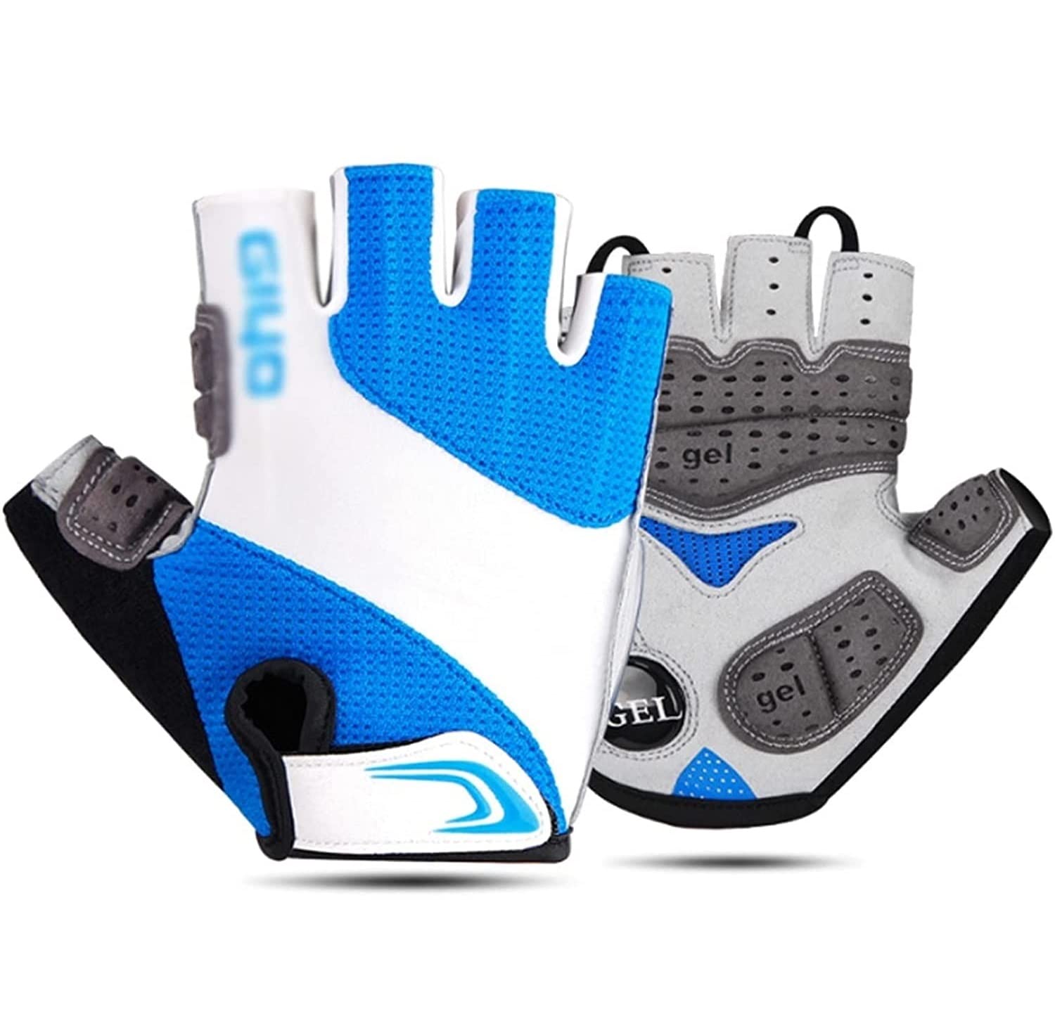 Premium Cycling Gloves with Liquid Gel Padding - Shock Absorbing, Anti-Slip Bike Gloves for Road & Mountain Biking | Perfect for Long-Distance Rides & Commuting