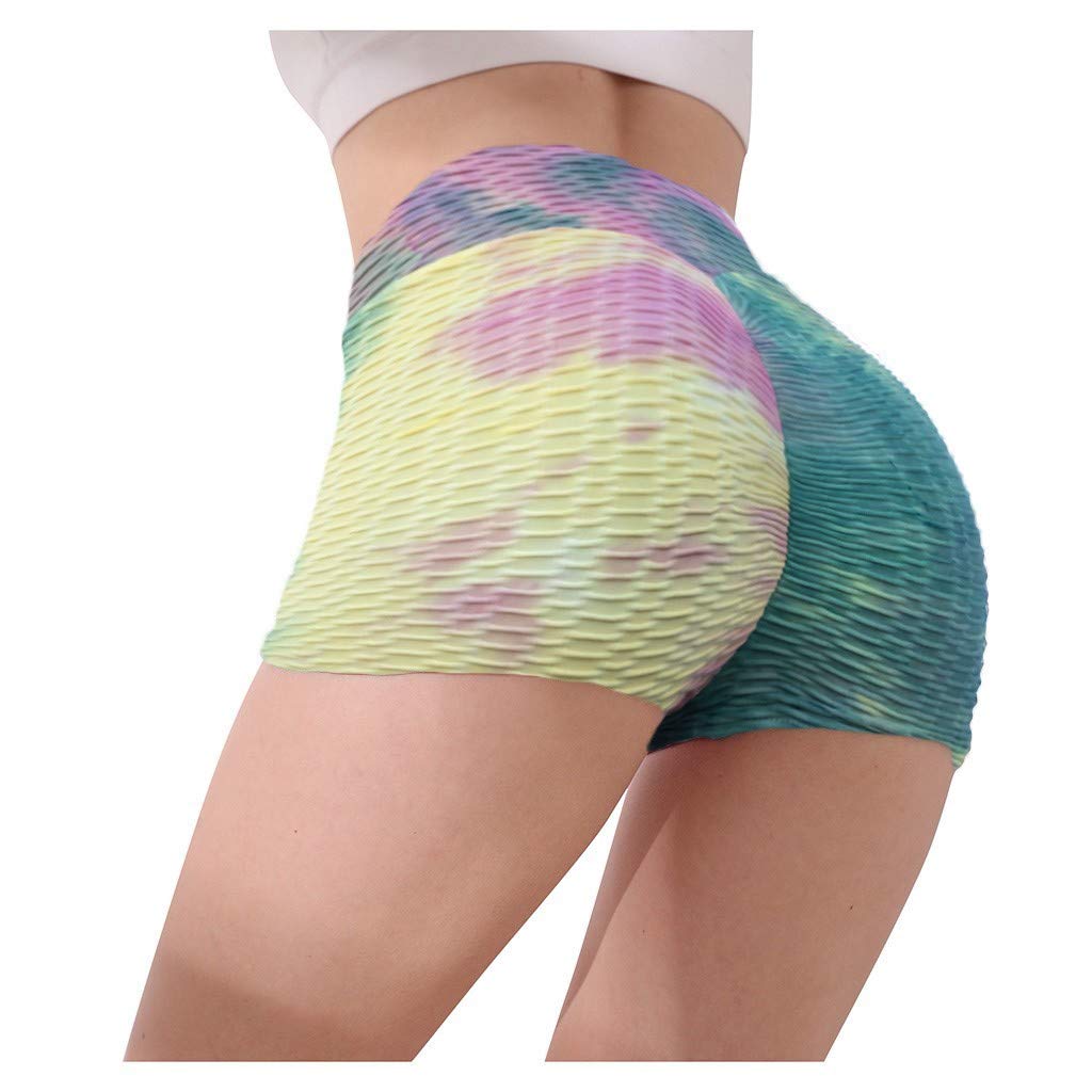 SHINELOVE Women's Athletic Shorts - High Waist Workout Shorts for Gym, Yoga & Running | Breathable & Skinny Fit Summer Sports Short Pants | Perfect for Fitness, Lounge & Outdoor Activities