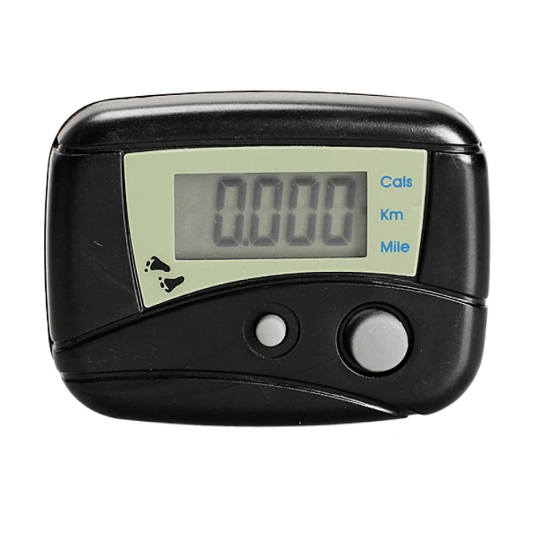 Mini Pedometer - Accurate Step Counter with Calorie Tracker for Walking & Running