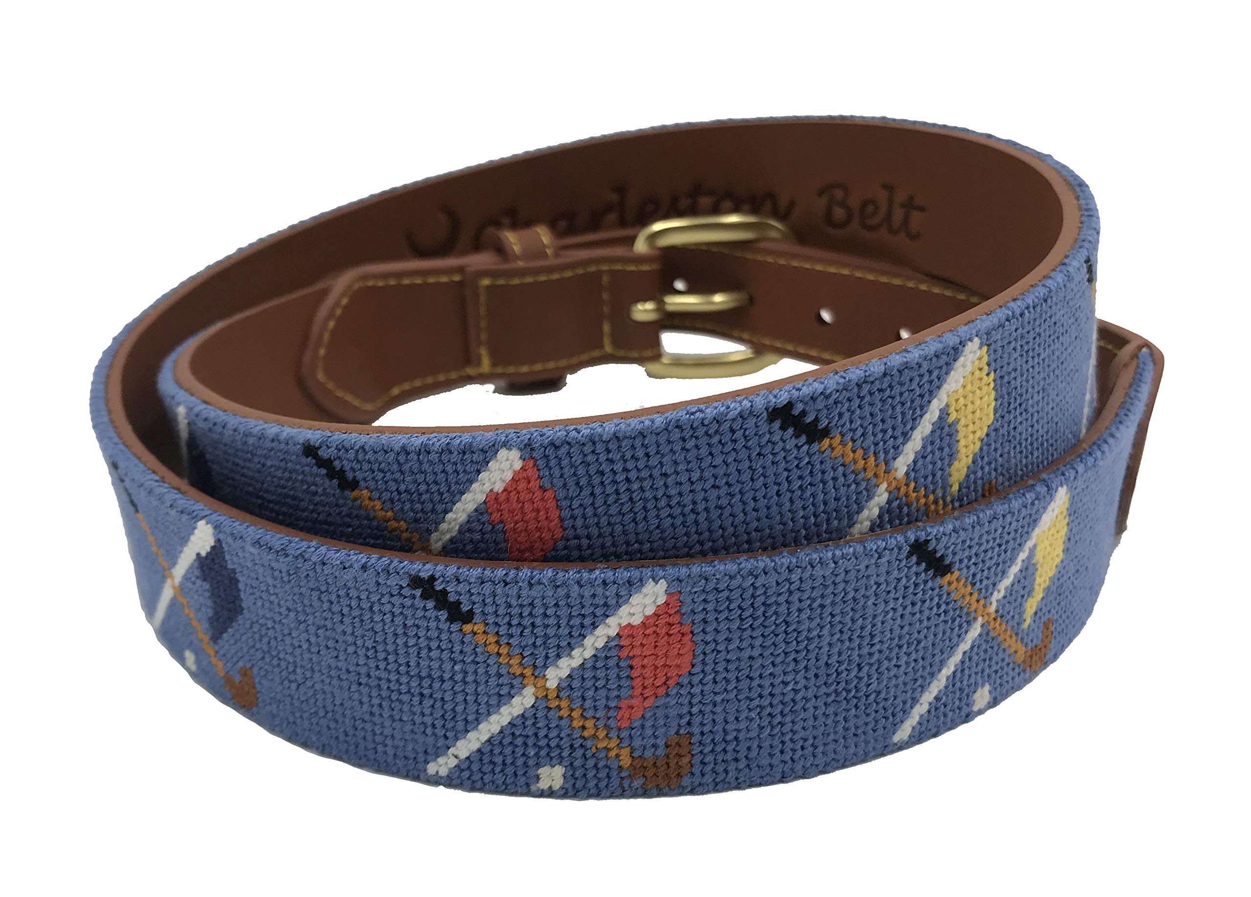 Hand-Stitched Needlepoint Genuine Leather Golf Gloves - Premium Quality for Men & Women - Perfect for Golfing, Driving & Outdoor Sports