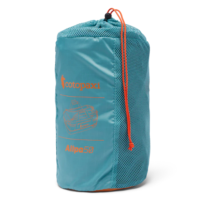Allpa 50L Travel Duffel Bag - Waterproof Carry-On Backpack for Hiking, Gym & Air Travel - Durable Lightweight Luggage with Shoulder Straps & Multiple Pockets