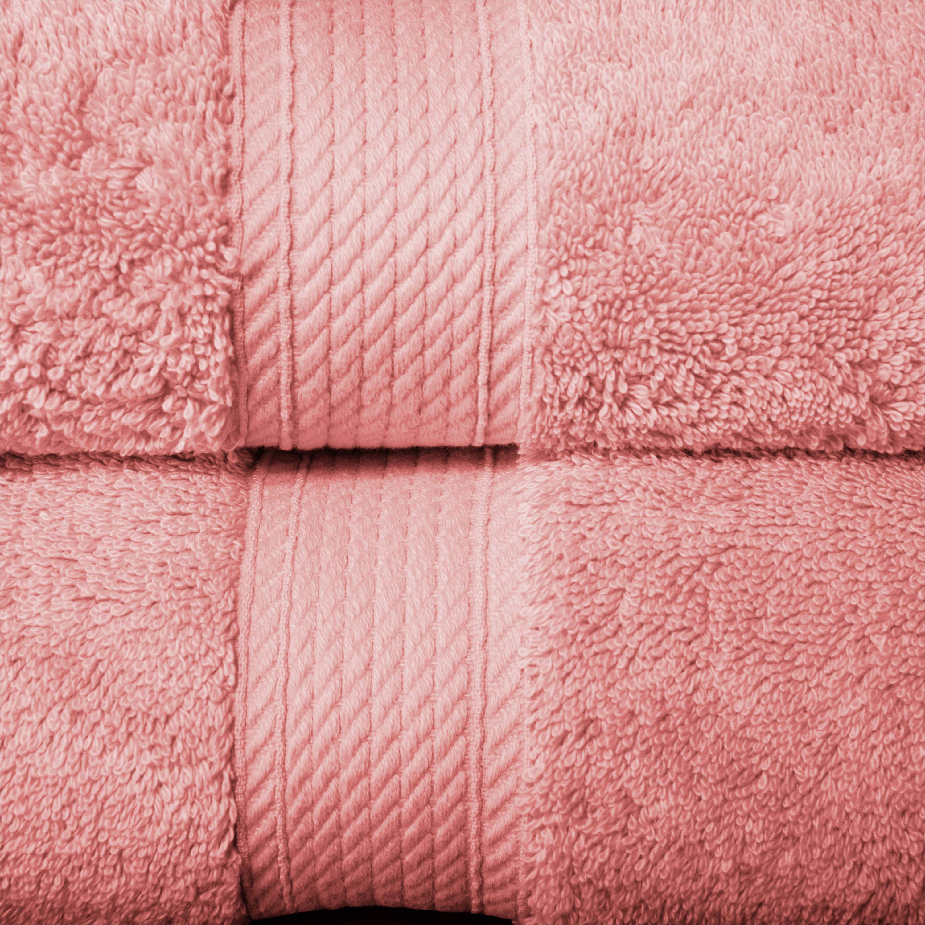Premium 100% Egyptian Cotton Plush Heavyweight Luxury Bath Towel Set of 6 - Ultra Soft & Absorbent for Spa, Hotel & Home Use
