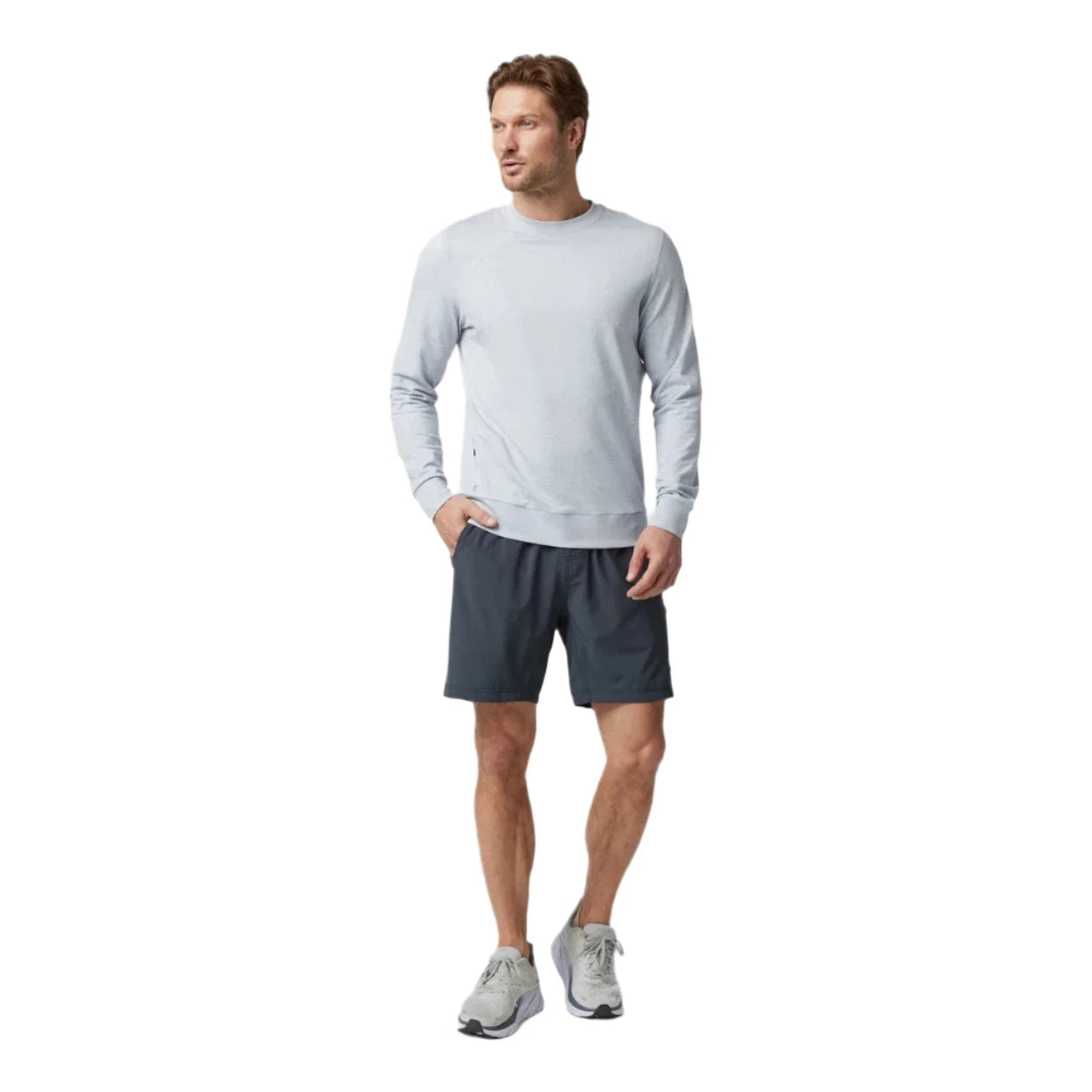 Men's Ponto Performance Crew Neck T-Shirt - Moisture Wicking & Breathable Activewear for Gym, Running & Casual Wear