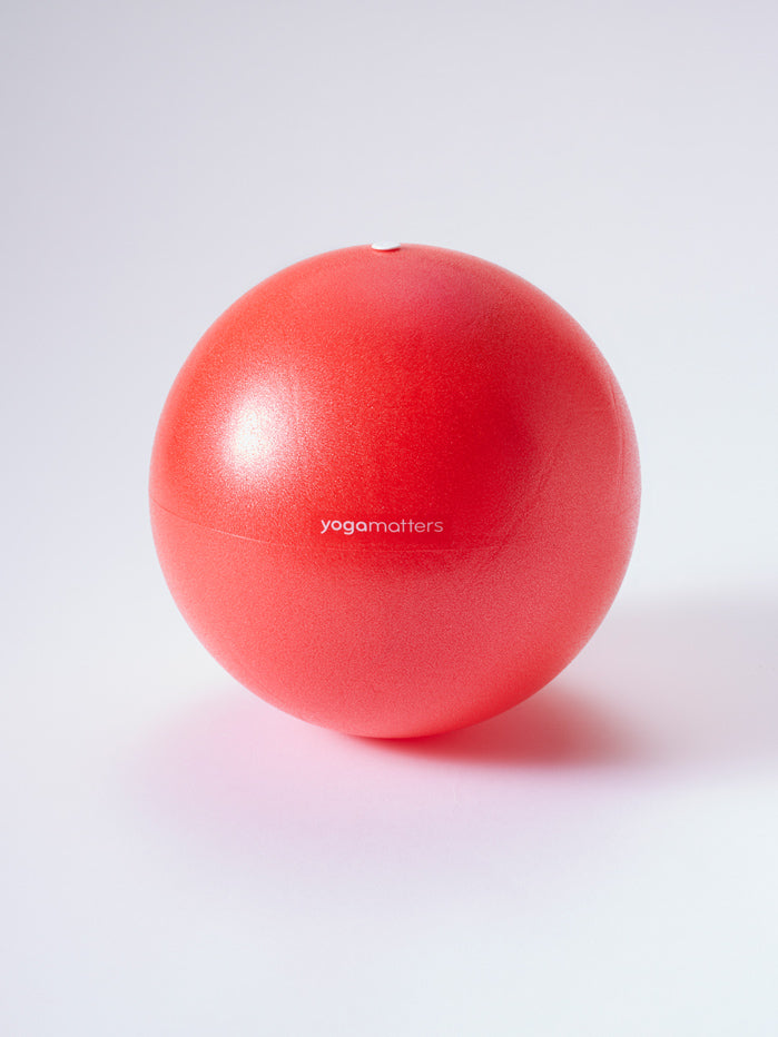 Yogamatters Red Exercise Ball 23cm (9 Inch) - Pack of 10 for Yoga, Pilates & Home Workouts - Anti-Burst Fitness Ball for Stability Training & Physical Therapy