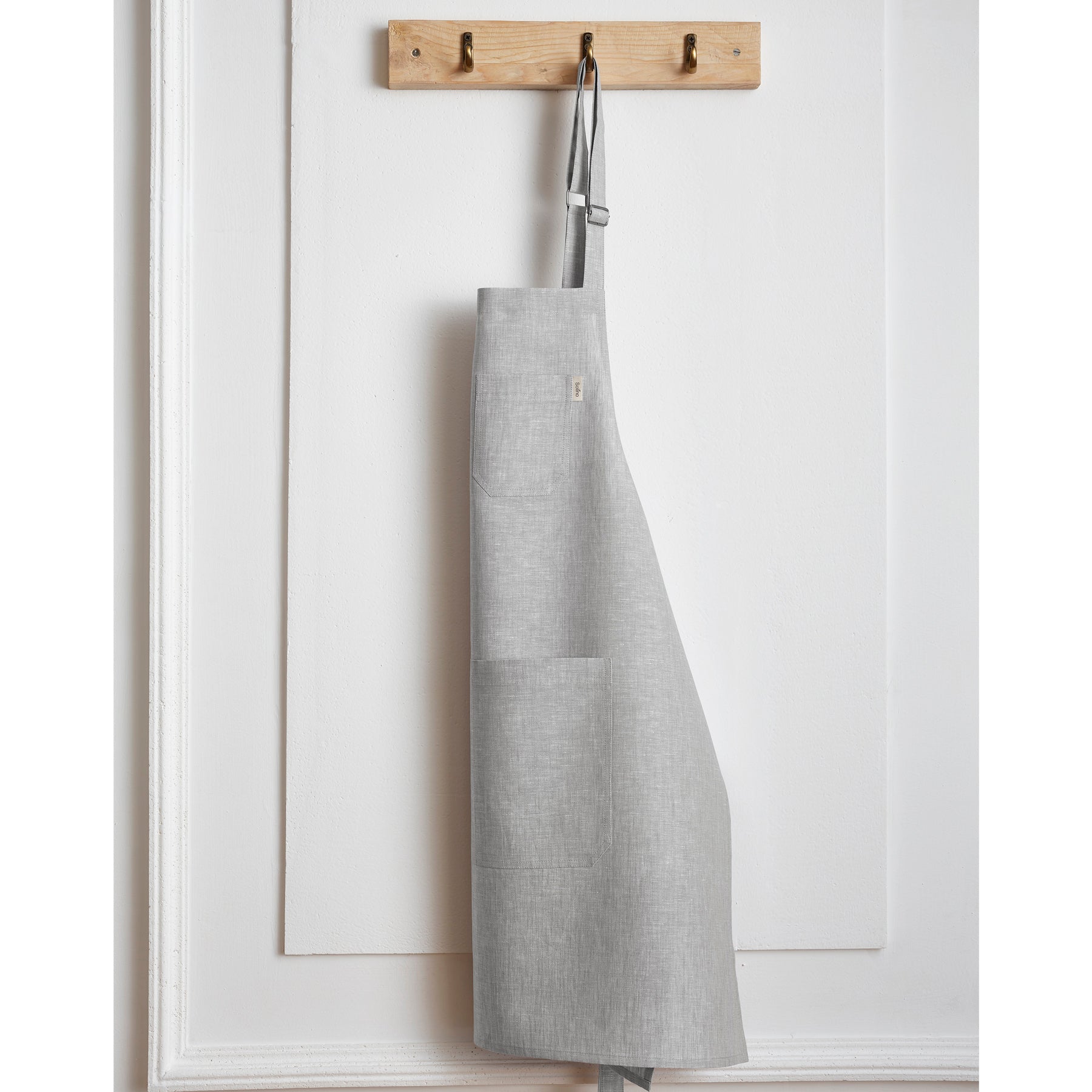 Premium Linen Apron for Cooking, Baking & Grilling - Durable & Stylish Kitchen Apron for Chefs & Home Cooks - Perfect for BBQ, Baking & Crafting