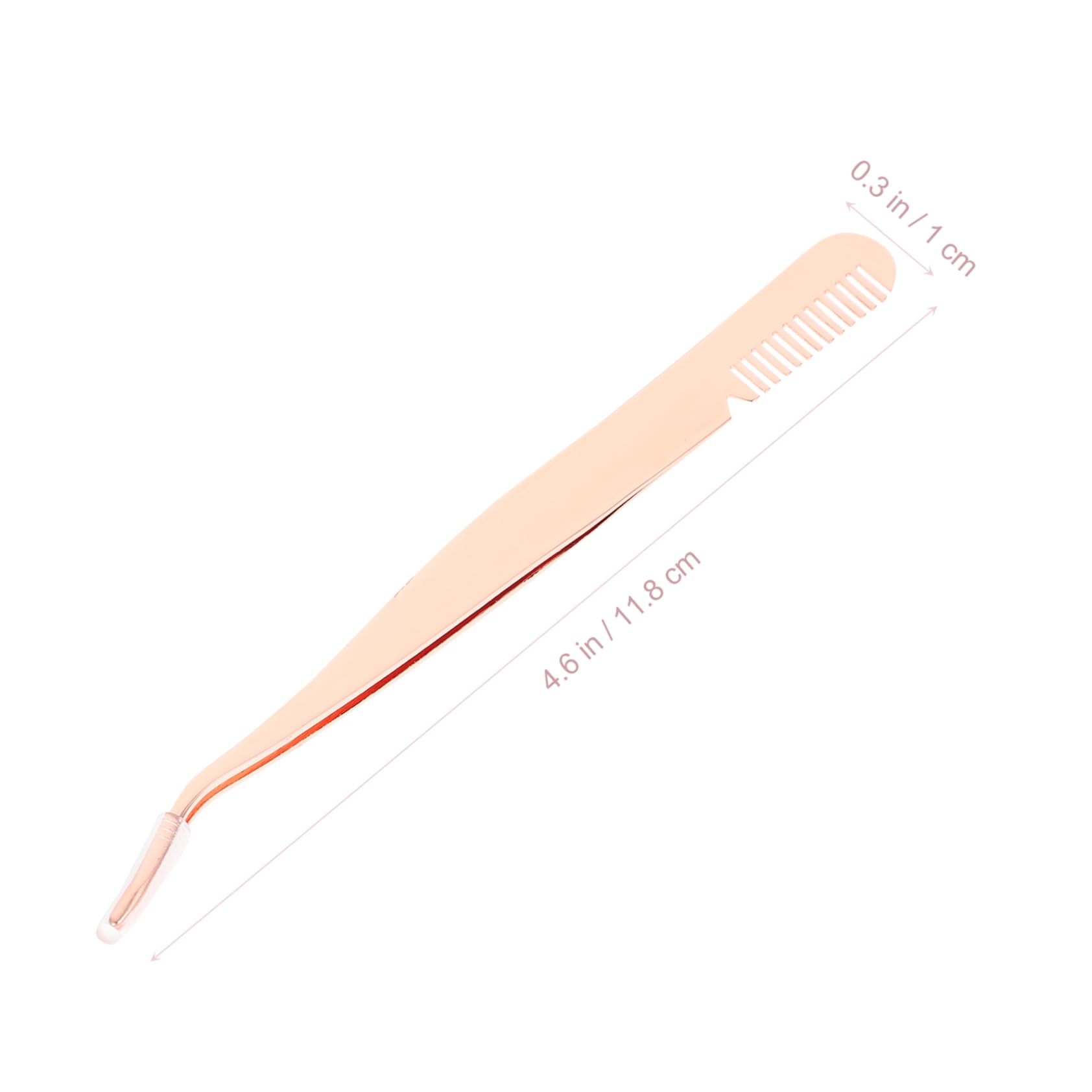 2-Piece Stainless Steel Eyelash Curler & Tweezer Set - Professional Lash Applicator Tools for Perfect Eyelash Extensions - Ideal for Salon, Home Use, and Makeup Artists