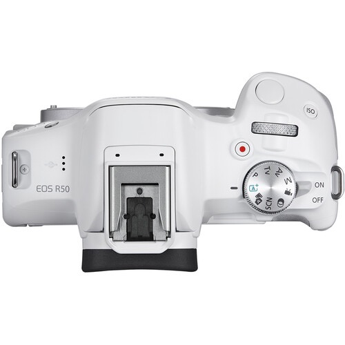Canon EOS R50 Mirrorless Digital Camera Body Only (White) - Perfect for Travel, Vlogging & Photography Enthusiasts