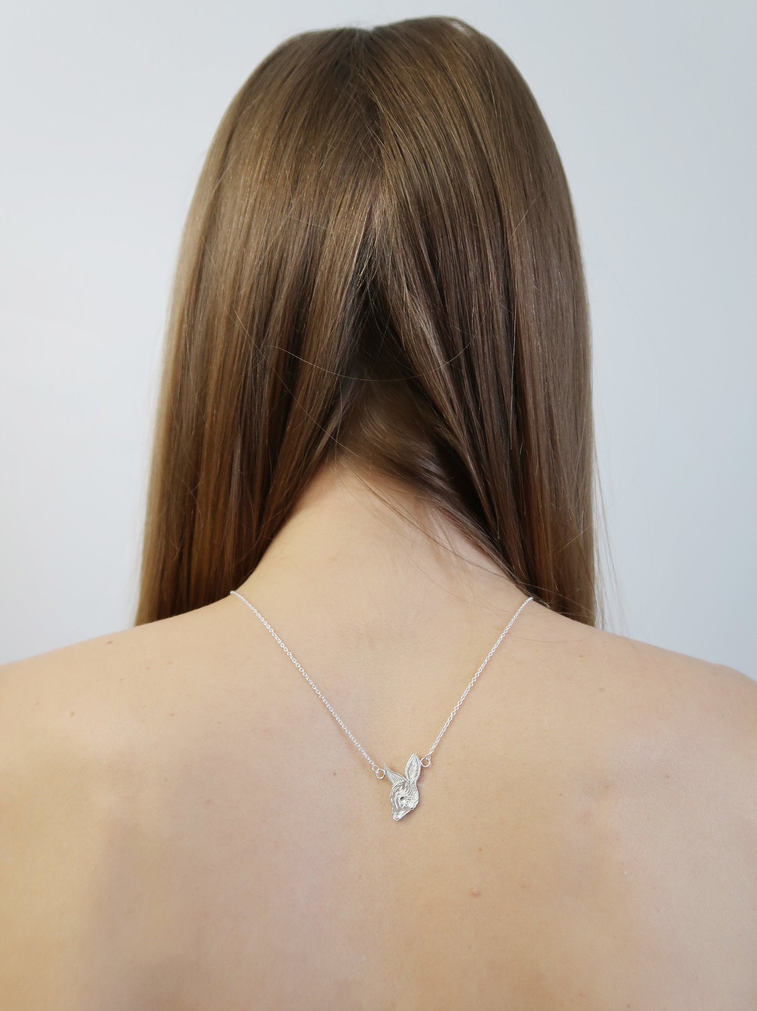 14K Gold Vermeil Fawn Pendant Necklace - Elegant Animal Jewelry for Women, Perfect Gift for Birthday, Anniversary & Valentine's Day