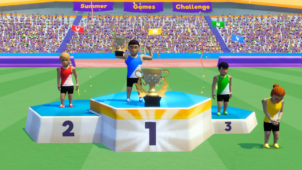 SUMMER GAMES CHALLENGE - 14 Sportarten für Nintendo Switch - Sportspiele für Familie, Freunde und Partys - Perfekt für Indoor- und Outdoor-Aktivitäten