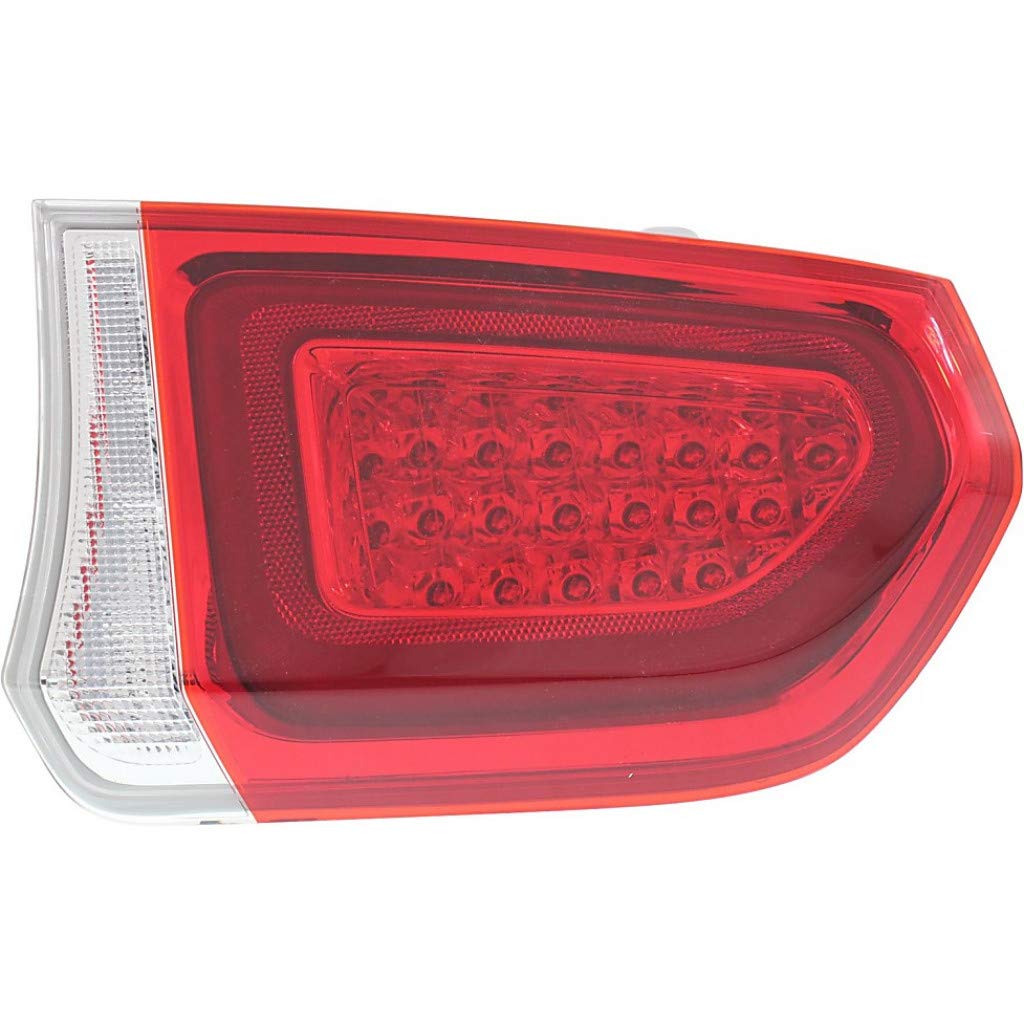 2015-2018 Chrysler 300 LED Tail Lights Pair - DOT Certified (Driver & Passenger Side) with Chrome Bulbs | Part# CH2800213 + CH2801213 | Replacement for 68196291AC | Enhanced Night Visibility & Style Upgrade for Your Sedan