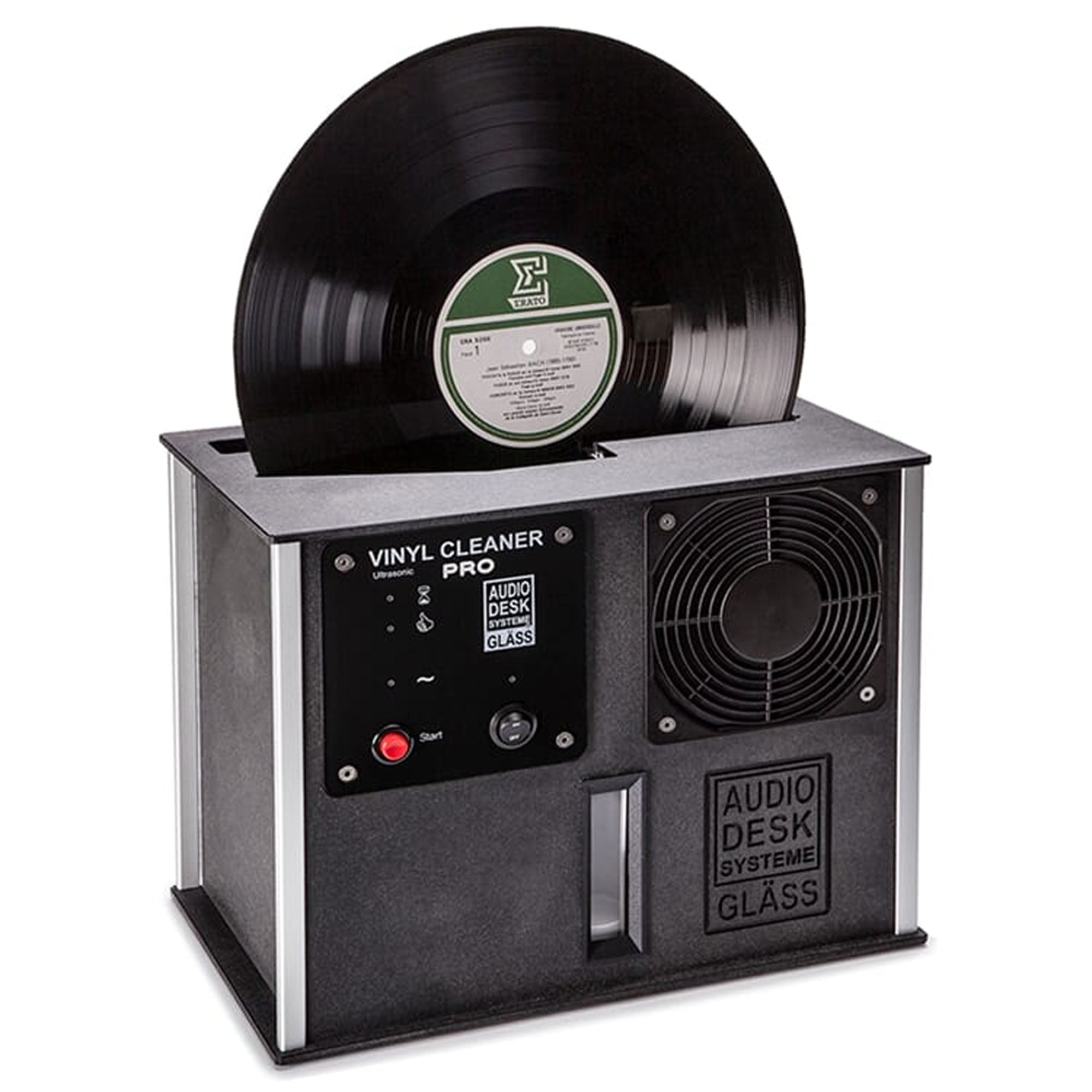 Audio Desk Vinyl Cleaner Pro X - Professional Record Cleaning Machine for Vinyl Lovers | Perfect for Home Studios, DJs & Music Collectors