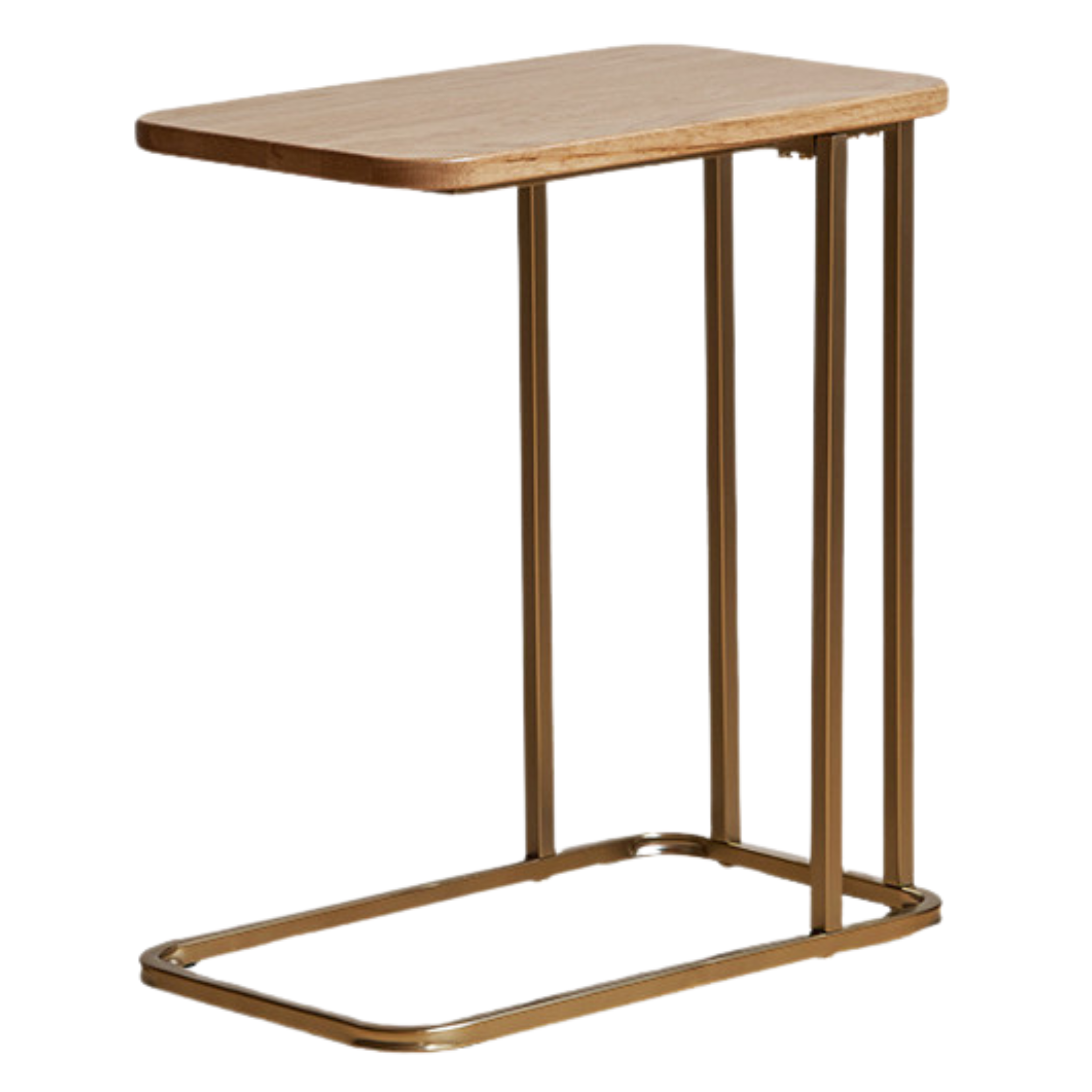 Solid Oak Wood Side Table - Rustic End Table for Living Room, Bedroom, or Patio - Handcrafted Wooden Nightstand with Sturdy Construction