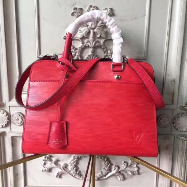 Authentic Louis Vuitton Epi Vaneau MM Handbag in Vibrant Red - Premium Epi Leather Luxury Tote for Women | Perfect for Work, Travel & Everyday Elegance