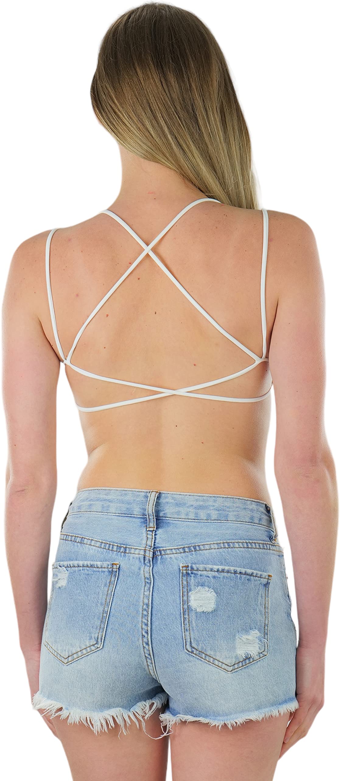 ToBeInStyle Women's Sexy Backless Push Up Bra - Comfortable Stretch Lace Underwire for Hourglass Figure | Perfect for Evening Wear, Date Night & Special Occasions