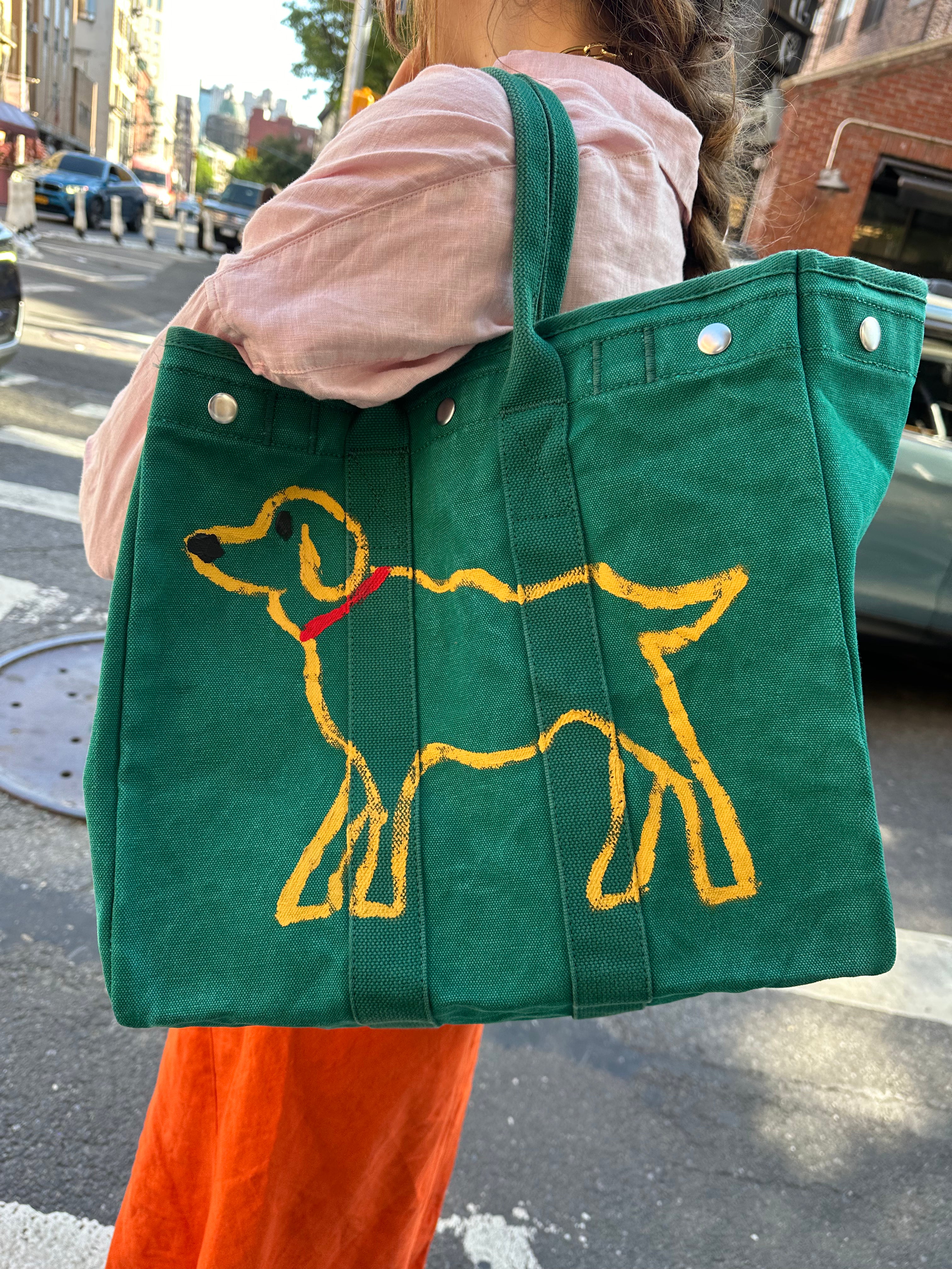 Stylish and Durable Dog Tote Bag for Weekday Outings - Perfect for Work Commutes, Dog Park Visits & Shopping Trips