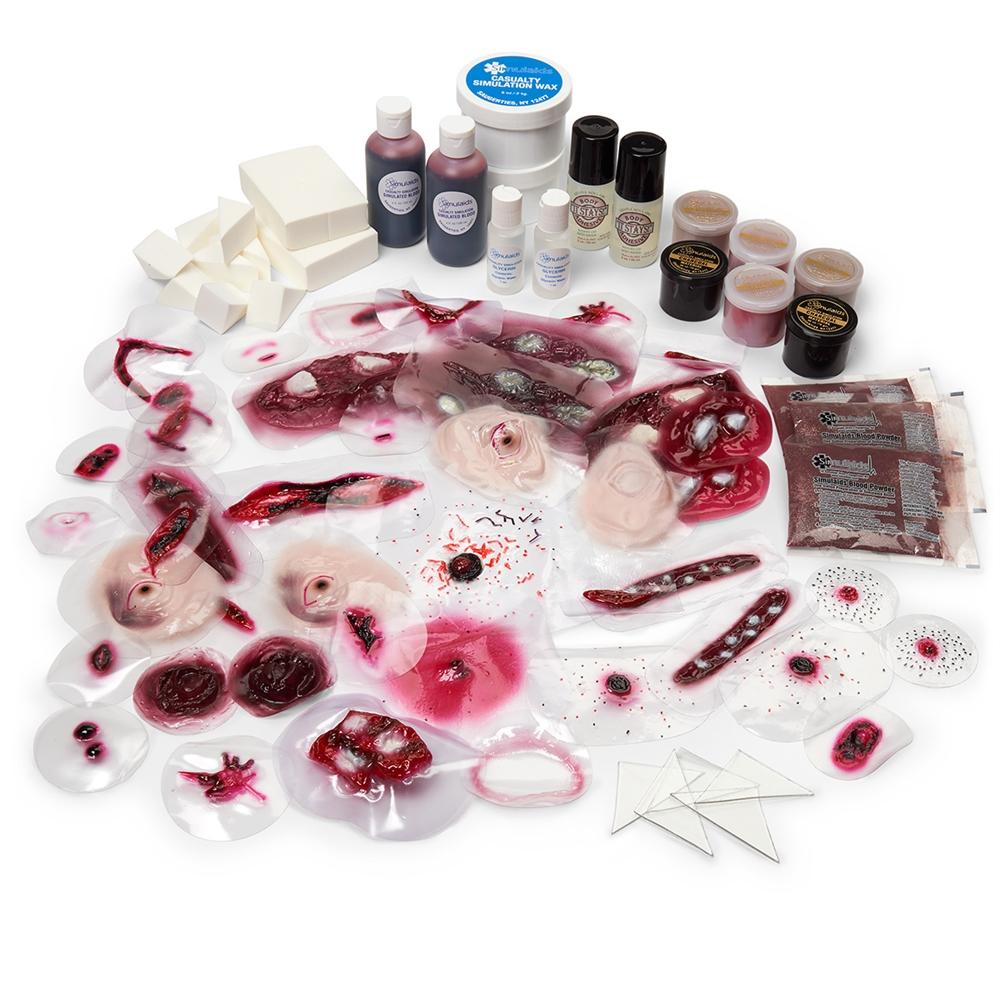 Professional Forensic Wound Simulation Training Kit - Realistic Injury Models for Medical & First Aid Practice - Perfect for EMT, Nursing Students & Emergency Training Scenarios