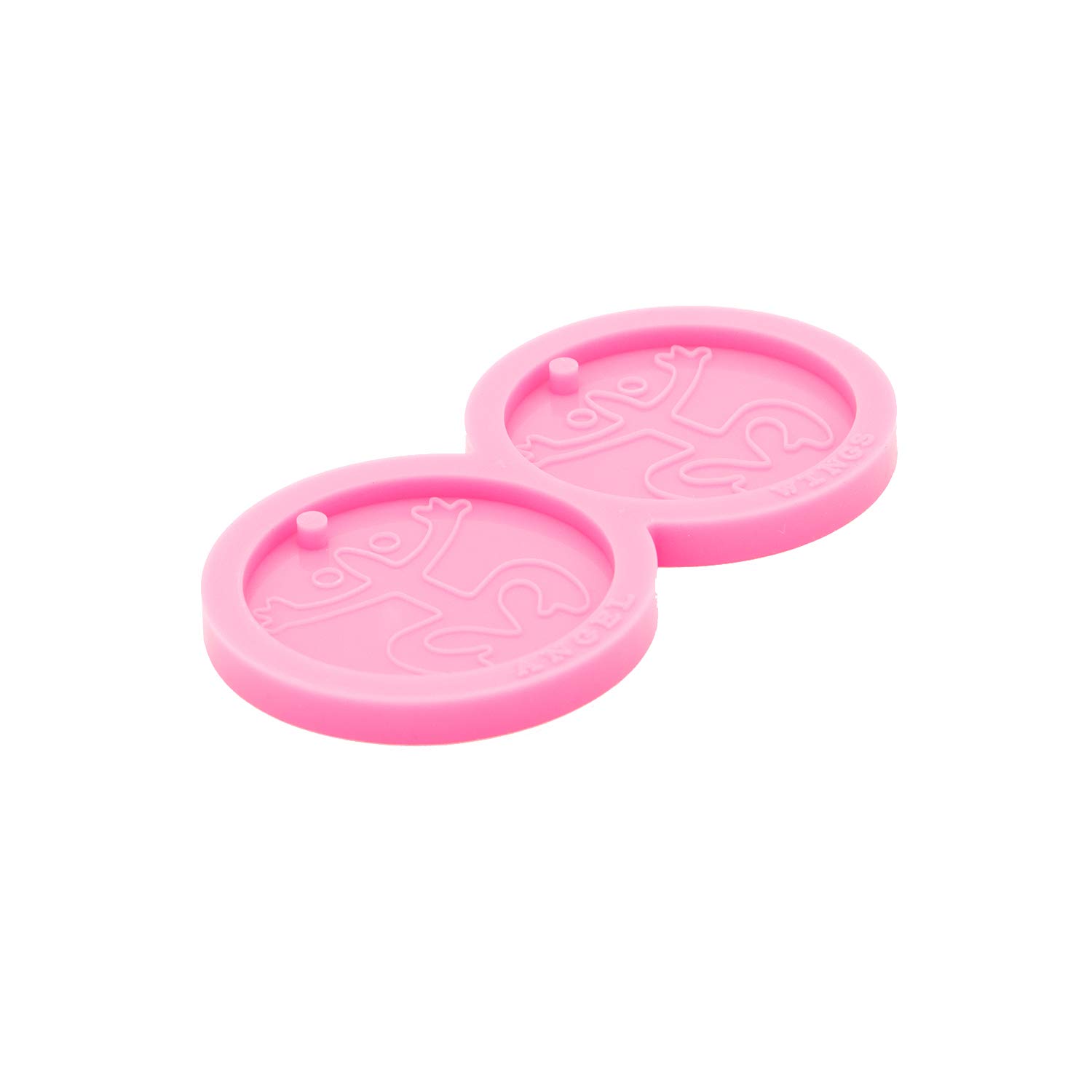 Premium Silicone Earring Molds for Resin Jewelry Making - Round DIY Epoxy Molds for Handmade Earrings, Keychains & Craft Projects (Multiple Sizes) - Perfect for DIY Gifts, Fashion Accessories & Home Crafting