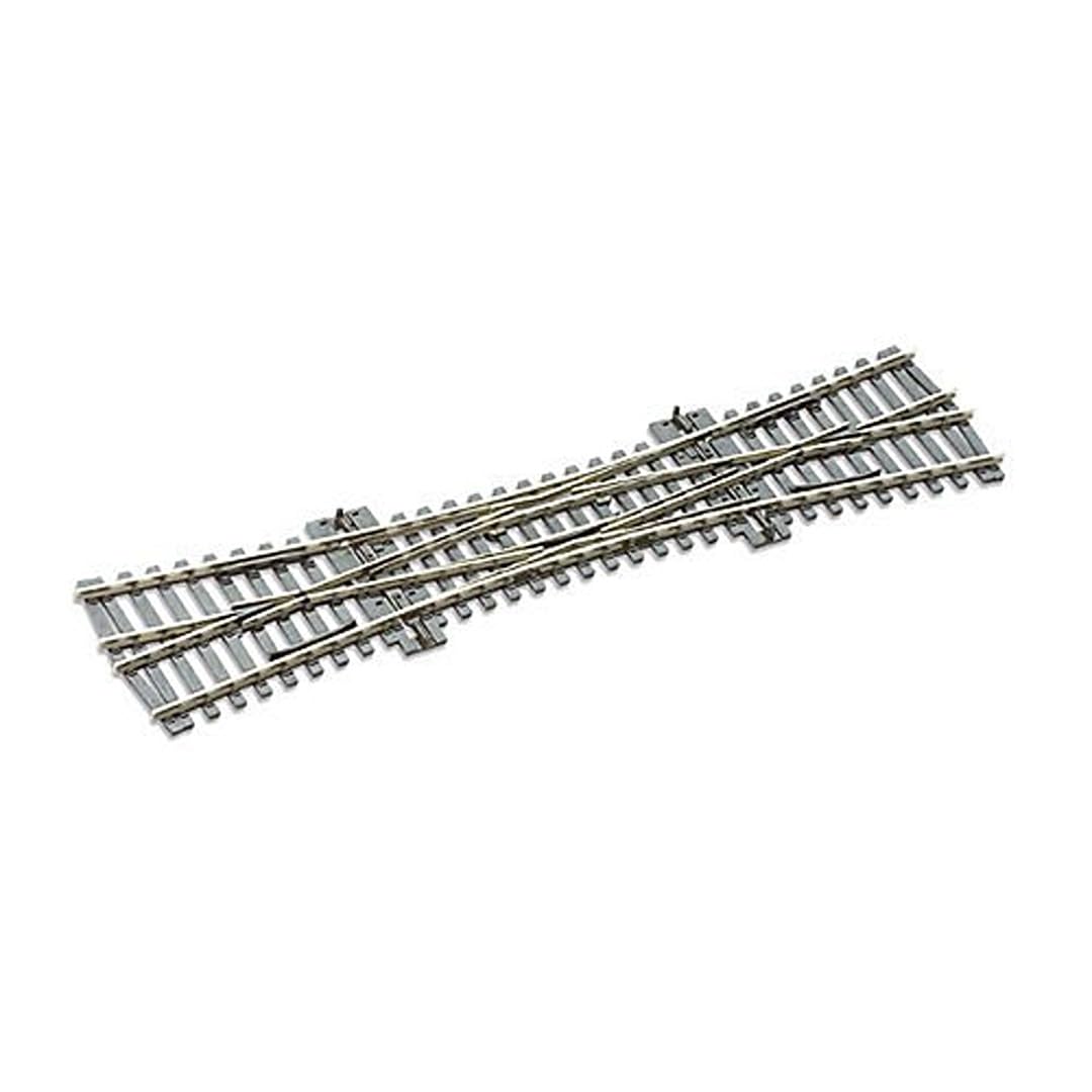 Peco HO Scale Code 100 Insulfrog Double Slip Switch - Model Train Track Accessory for Realistic Railroad Layouts | Perfect for Scenery Building & Switching Operations