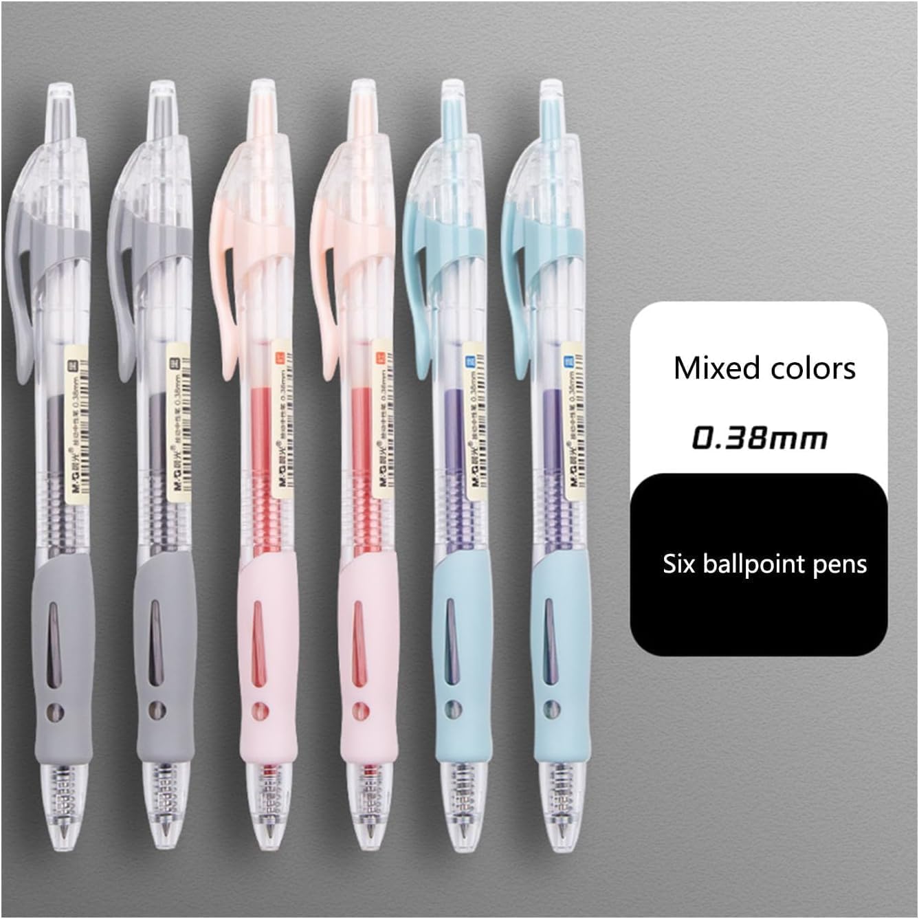 Smooth Writing 0.38mm Retractable Gel Pens - Quick-Drying Rollerball Ballpoint Pens for Office, School & Note Taking - Premium Gel Ink Pens for Journaling, Sketching & Everyday Use