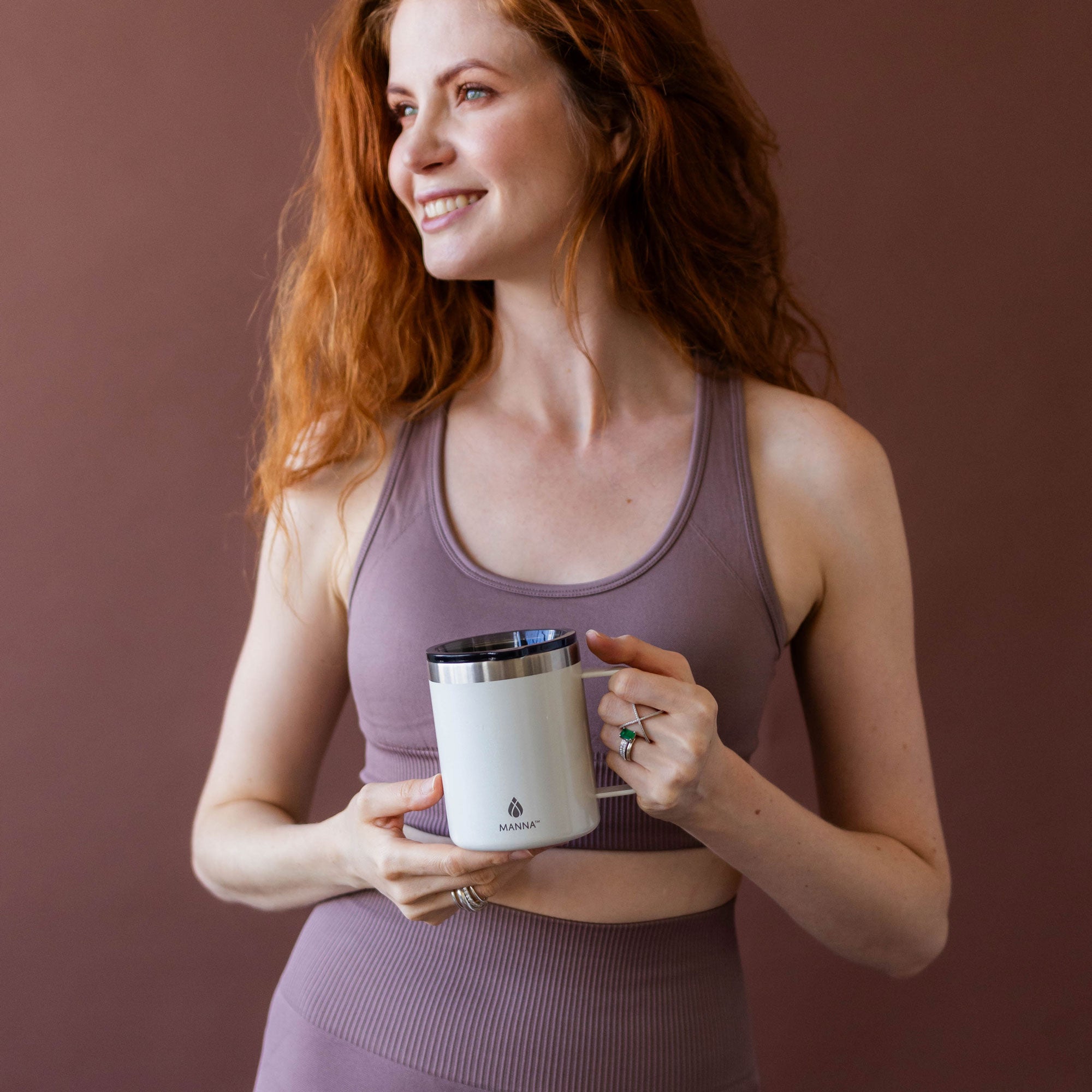 12 oz Bluff Mug - Durable Ceramic Coffee Cup with Handle, Perfect for Hot & Cold Drinks - Ideal for Home, Office, Camping & Gifts