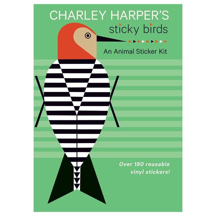 Charley Harper’s Sticky Birds: Animal Sticker Kit for Kids - Creative Art Activity, DIY Craft Projects & Scrapbooking Supplies