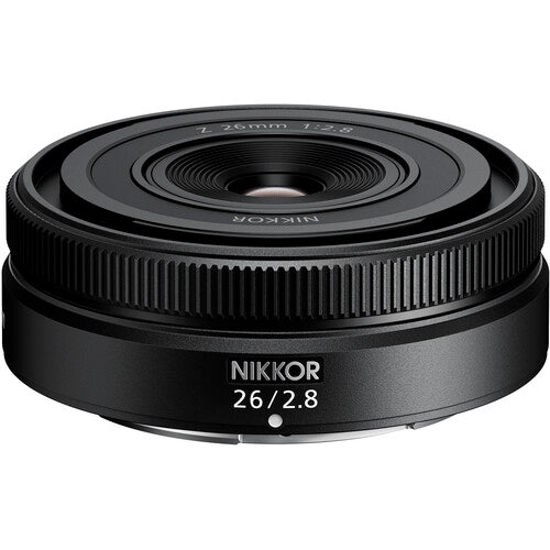 Nikon NIKKOR Z 26mm f/2.8 Wide-Angle Prime Lens for Z-Mount Mirrorless Cameras - Perfect for Travel, Street & Landscape Photography