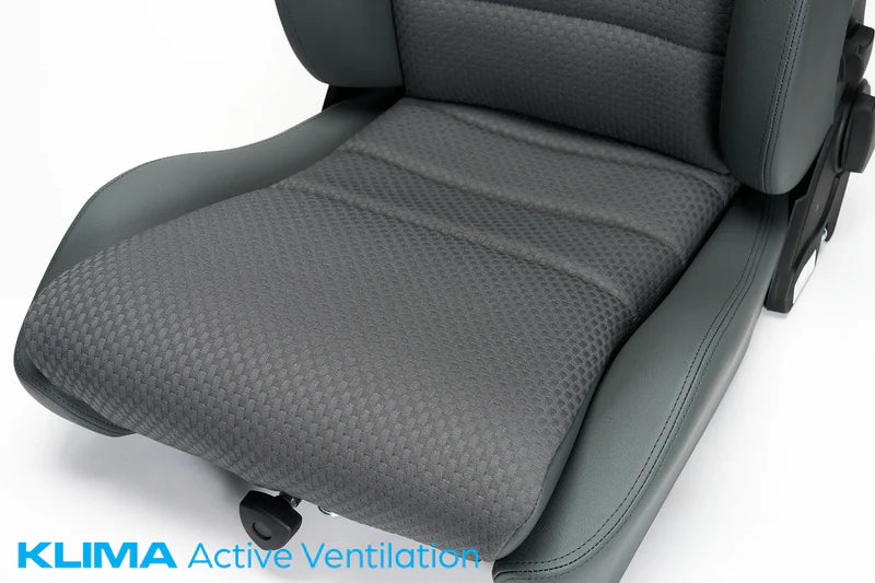 Scheel Mann Vario F Klima Active Ventilation Car Seat - Premium Cooling & Comfort for Long Drives - Perfect for Road Trips & Summer Commutes