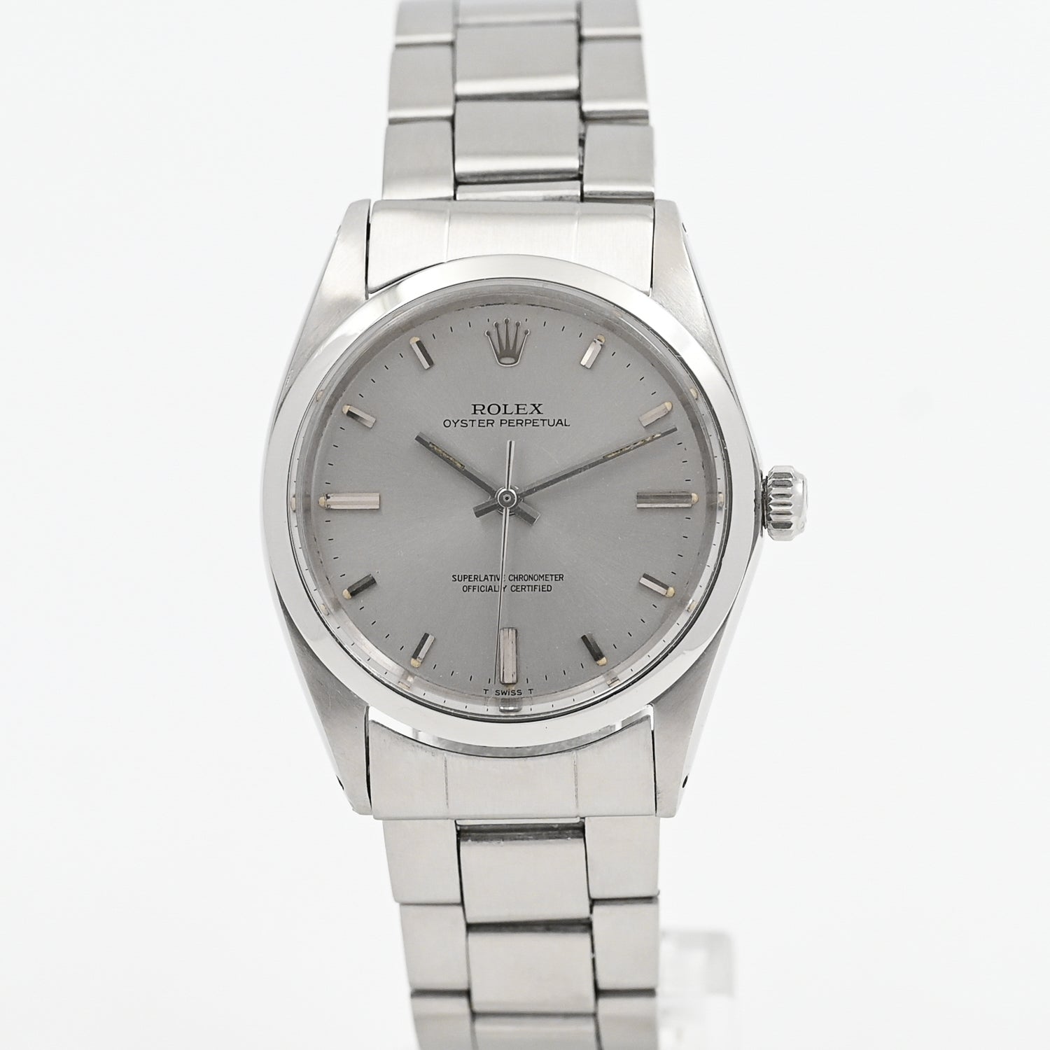 Vintage Rolex Oyster Perpetual 34mm Watch - 1969 Classic Automatic Men's Luxury Timepiece | Perfect for Business, Formal Events & Watch Collectors