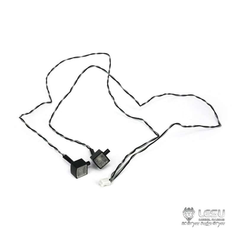 LESU LED Spot Light Roof Rotating Lamp for Tamiya 1/14 RC Tractor Truck - DIY Accessory with Optional Versions - Perfect for RC Car Customization & Night Racing Scenes