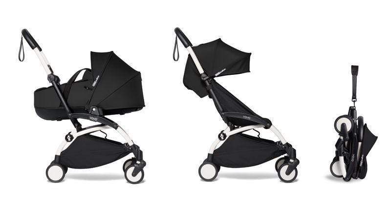 Stokke YOYO2 6+ Complete Baby Stroller with Bassinet - Lightweight Compact Travel Stroller for Toddlers & Newborns - Perfect for Air Travel, City Walks and Everyday Use