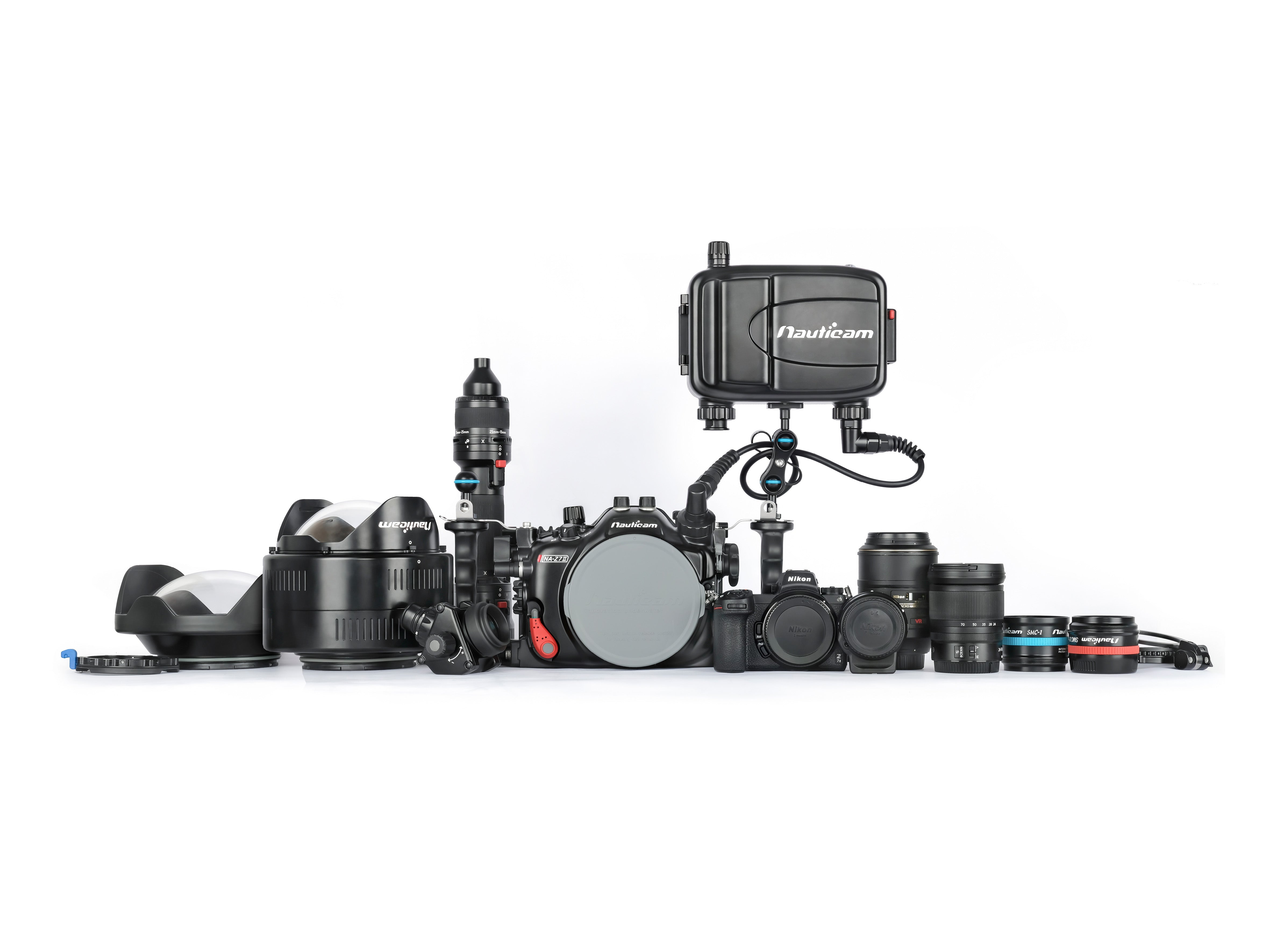 Nikon Z7II Underwater Housing - Waterproof Case for Nikon Z7II & Z6II Cameras - Perfect for Scuba Diving, Snorkeling, and Marine Photography