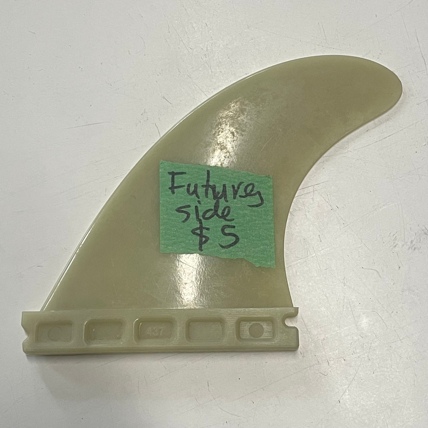 Futures Side Fin (Front Left) 437 - Replacement Surfboard Fin for Enhanced Stability & Control - Perfect for Surfing, Bodyboarding & Water Sports