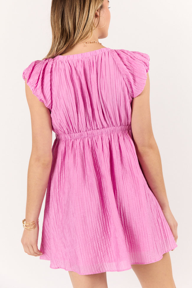 Southernmost Charm Pink Mini Dress - Flirty Summer Dress for Women, Beach Party & Date Night Outfit | Lightweight & Comfortable