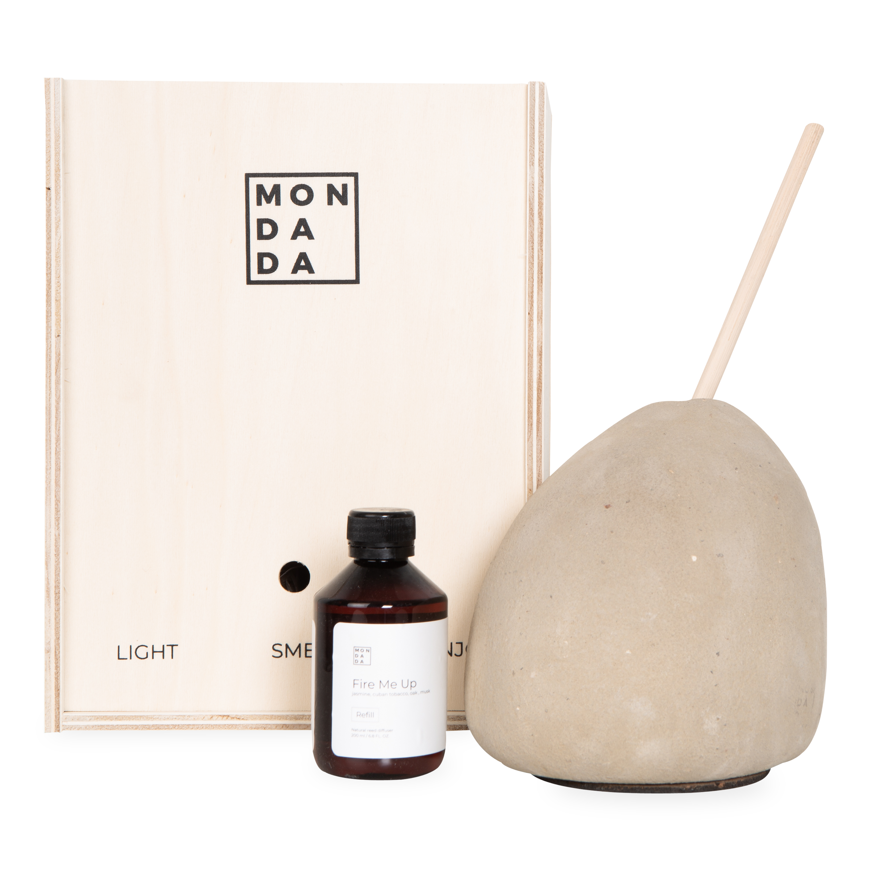 Mon Dada Bold Diffuser - Premium Essential Oil Diffuser for Home & Office, Aromatherapy Ultrasonic Humidifier, Perfect for Relaxation, Yoga, Spa & Bedroom Use
