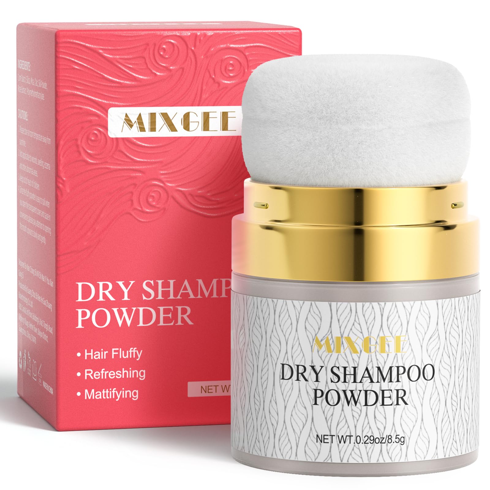 **Best Dry Shampoo Powder for Oily Hair - Oil Absorbing & Mattifying Root Treatment - Travel Size Vegan Shampoo for Women & Men (0.29 Oz) - No White Residue, Non-Aerosol - Perfect for Gym, Travel & Busy Lifestyles**