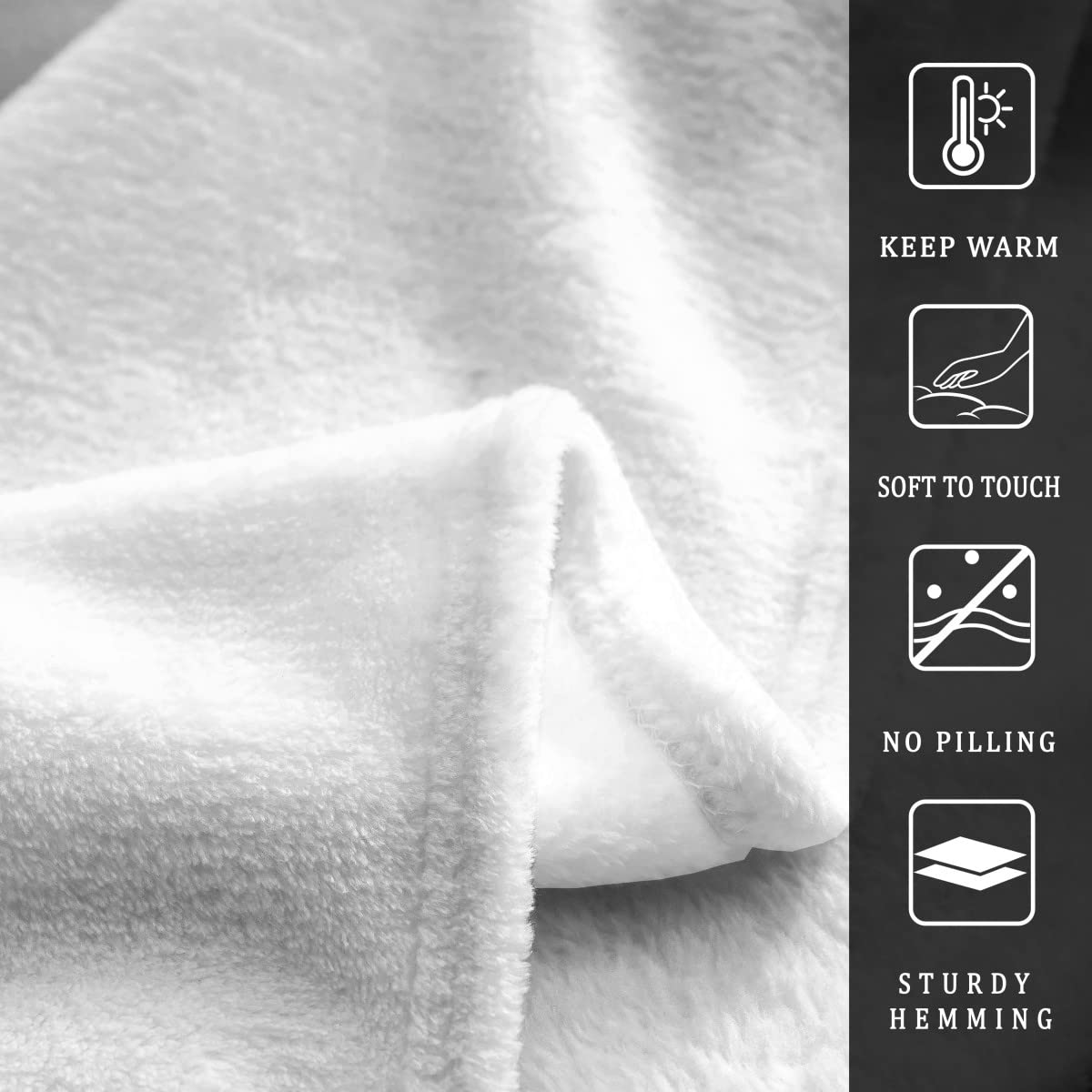 Motocross Rider Fleece Throw Blanket 60