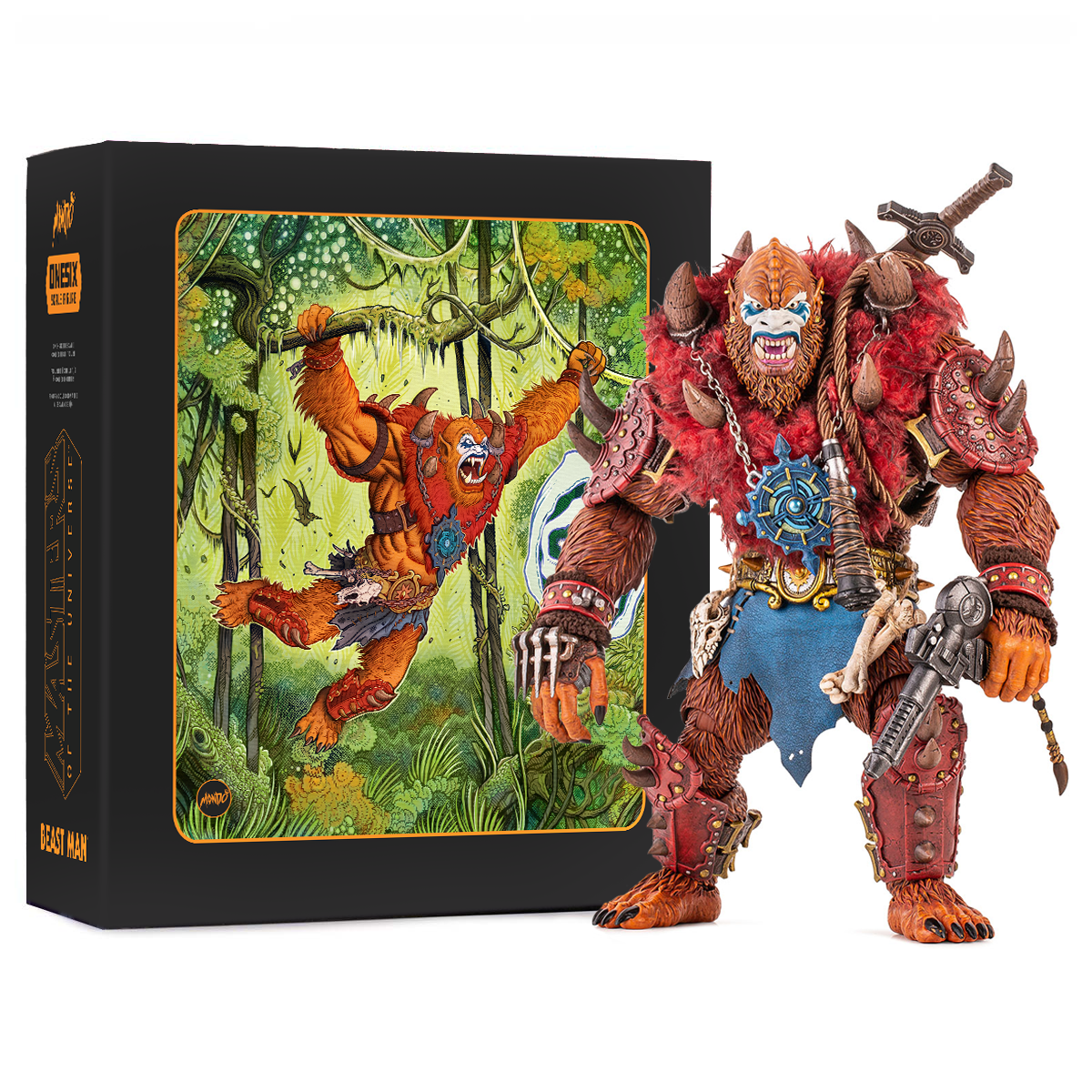 Masters of the Universe Beast Man 1/6 Scale Collectible Action Figure - Timed Limited Edition - Perfect for Display, Gifts, and He-Man Fans Collection