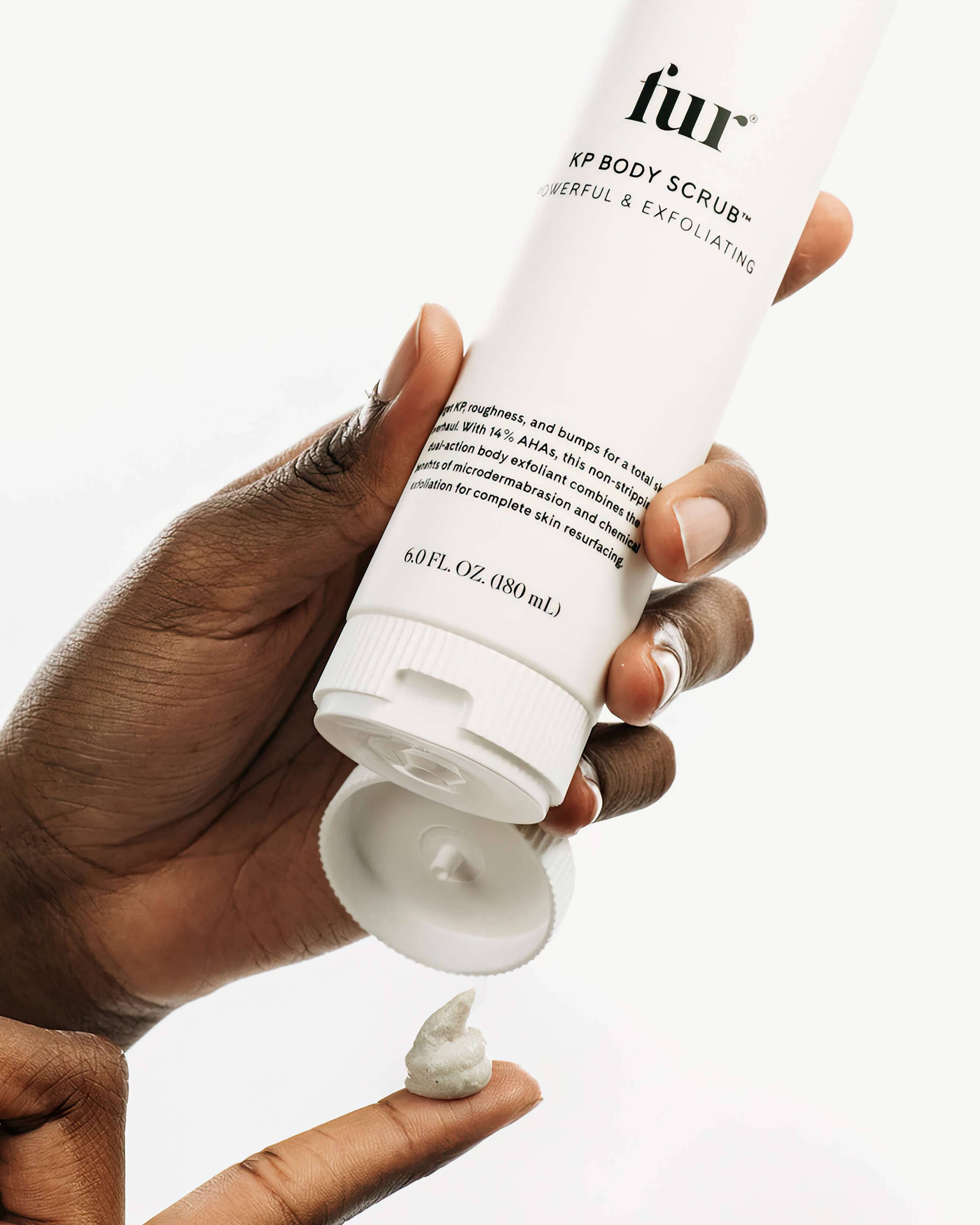 KP Body Scrub - Exfoliating Scrub for Keratosis Pilaris & Bumpy Skin - Gentle Coconut Oil Formula for Smooth Skin - Perfect for Dry, Rough Skin Care Routine & Self-Care Days