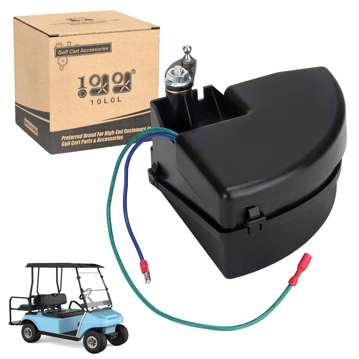 Club Car DS 36V Golf Cart V-Glide Wiper Switch Assembly (1988-Up) - OEM #1016140 - Compatible with 10L0L Models - Perfect for Golf Cart Maintenance & Repairs