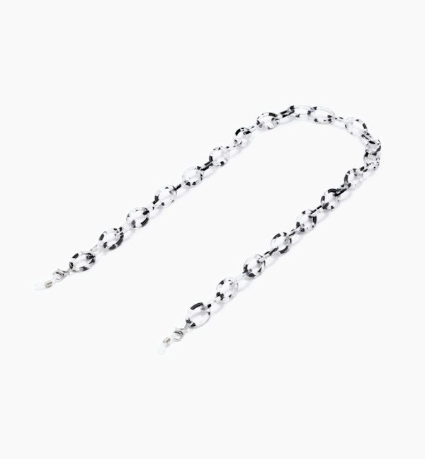 Stylish Oval Link Acetate Eyeglass Chain - Fashionable Eyewear Accessory for Reading Glasses & Sunglasses - Perfect for Reading, Driving, and Outdoor Activities