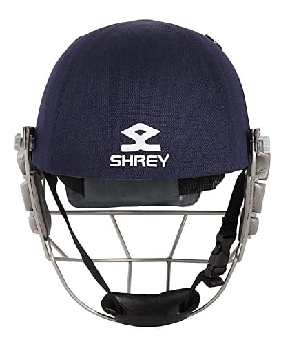 Shrey Pro Guard Air Titanium Cricket Helmet for Men & Adults - Lightweight Protective Gear with Mesh Storage Bag - Perfect for Cricket Matches, Training & Sports Safety