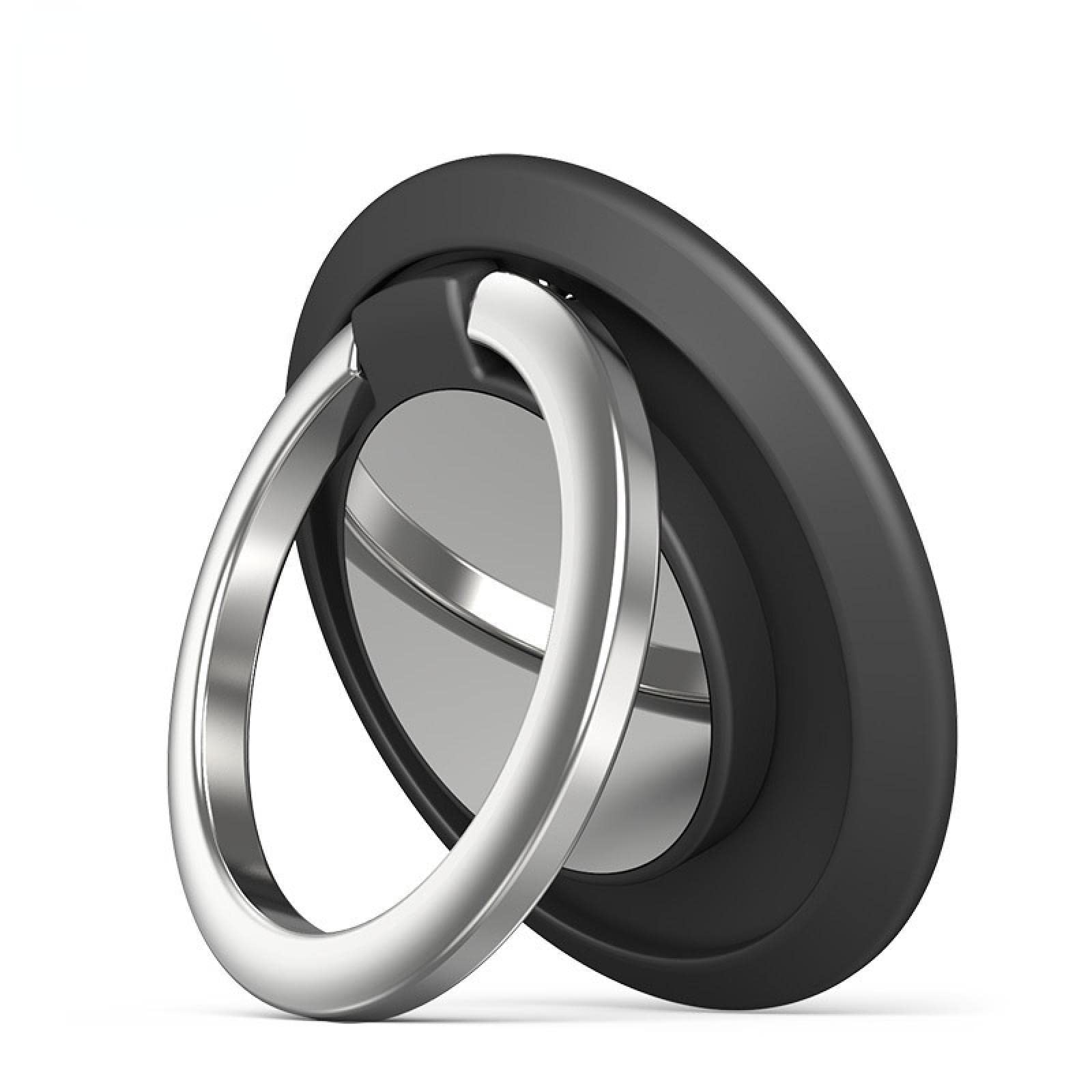 Creative Phone Ring Holder - Black for Car & Tablet Use