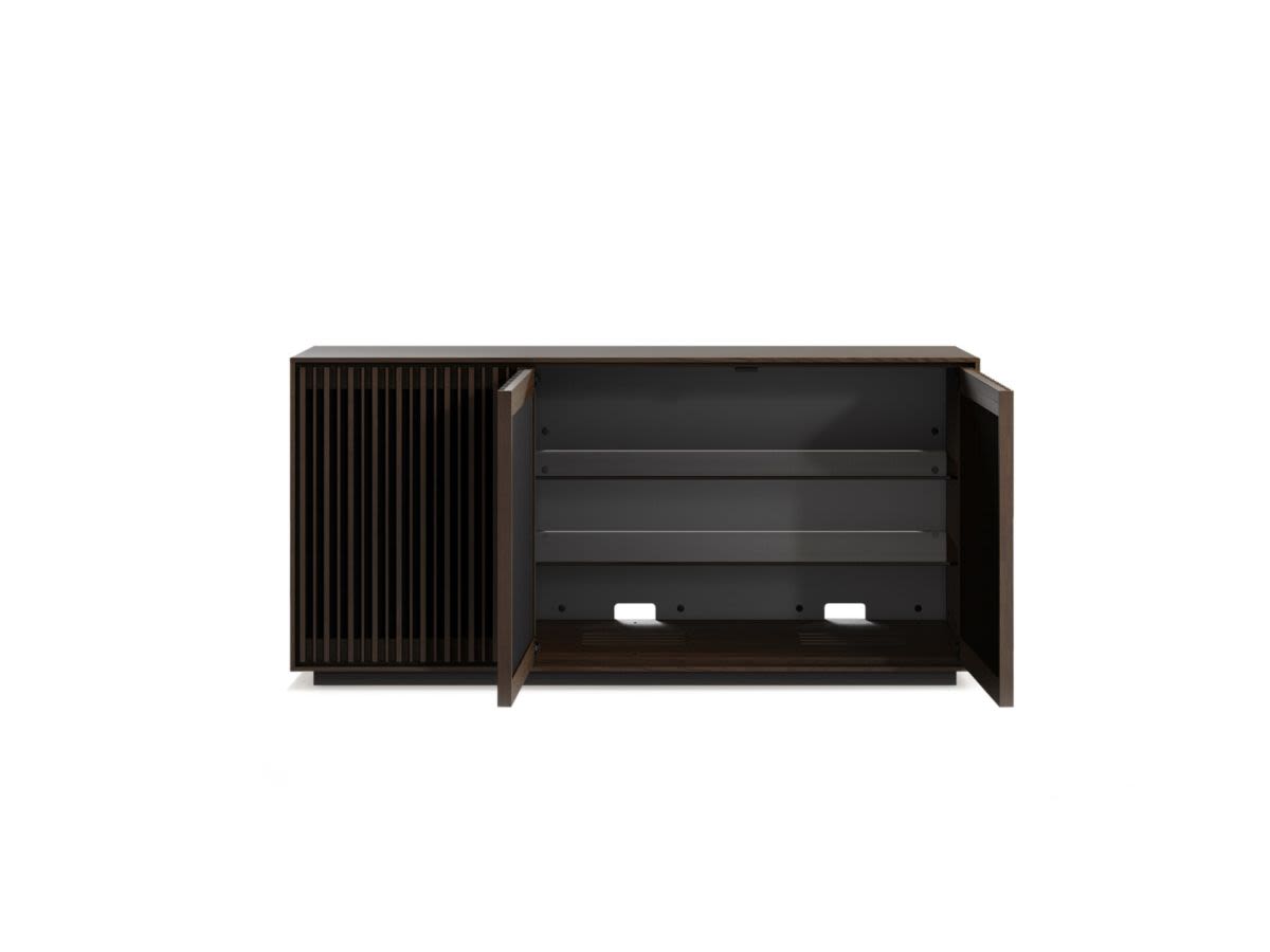 BDI Profile 8477 TV Stand with Storage - Modern Entertainment Center for Flat Screen TVs up to 65