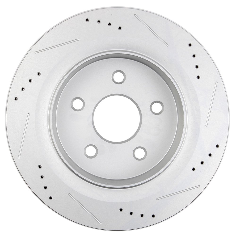 AUTOMUTO Ceramic Brake Pads & Rotors Kit - Compatible with 07-09 Chrysler Aspen, 04-09 Dodge Durango, 02-10 & 11-18 Ram 1500 - High Performance Braking System for Smooth Stops & Heavy Duty Towing