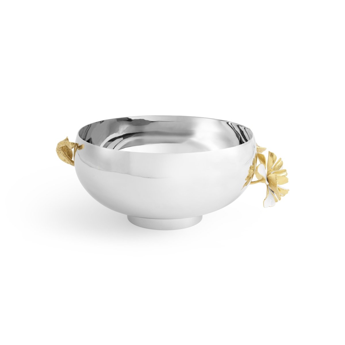 Gardenia Bowl - Elegant Ceramic Serving Bowl for Salads, Pasta, and Desserts | Perfect for Dining, Entertaining, and Home Decor