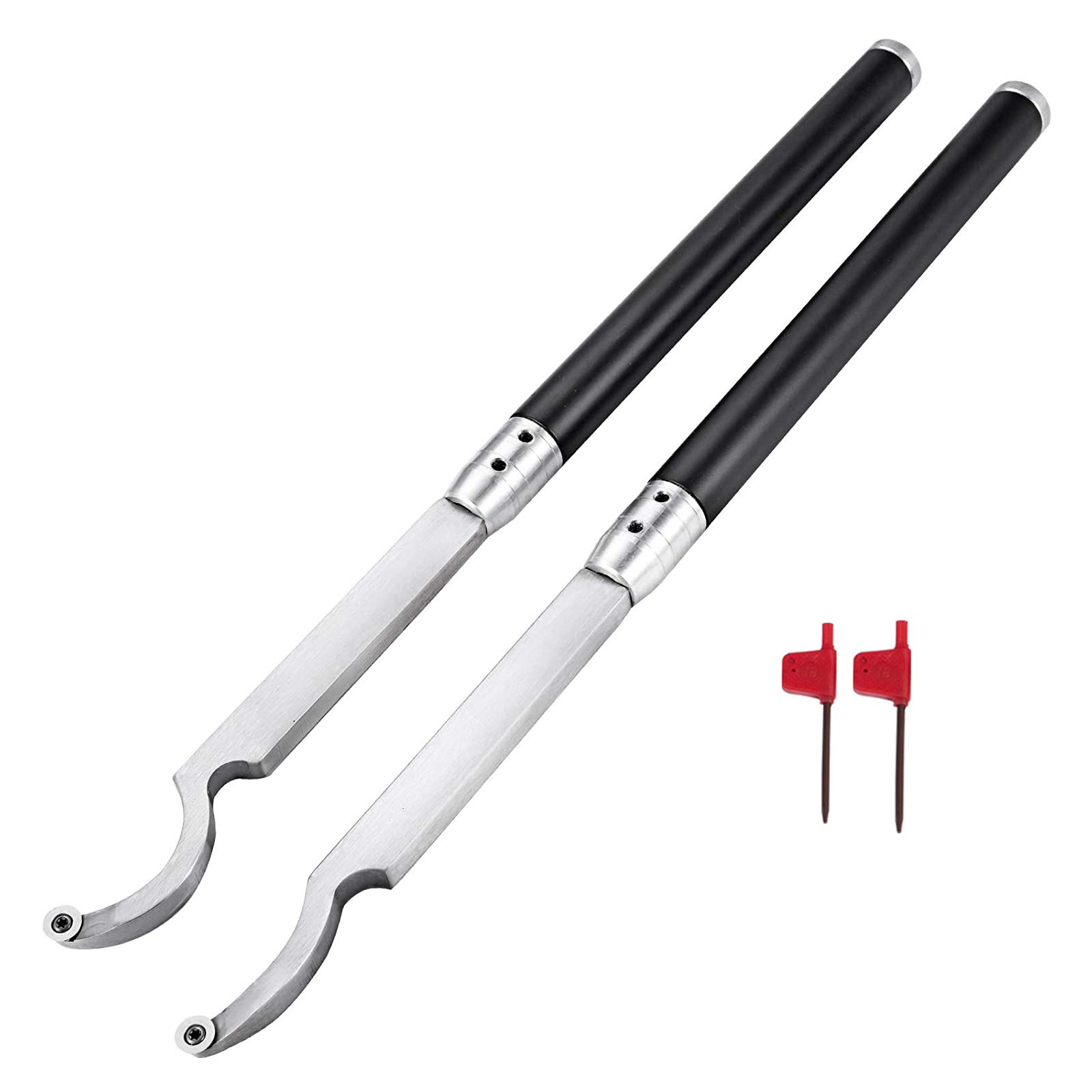 Carbide Lathe Tools for Wood Turning - Round Insert Cutters for DIY & Carpenters - Perfect for Woodworking Projects