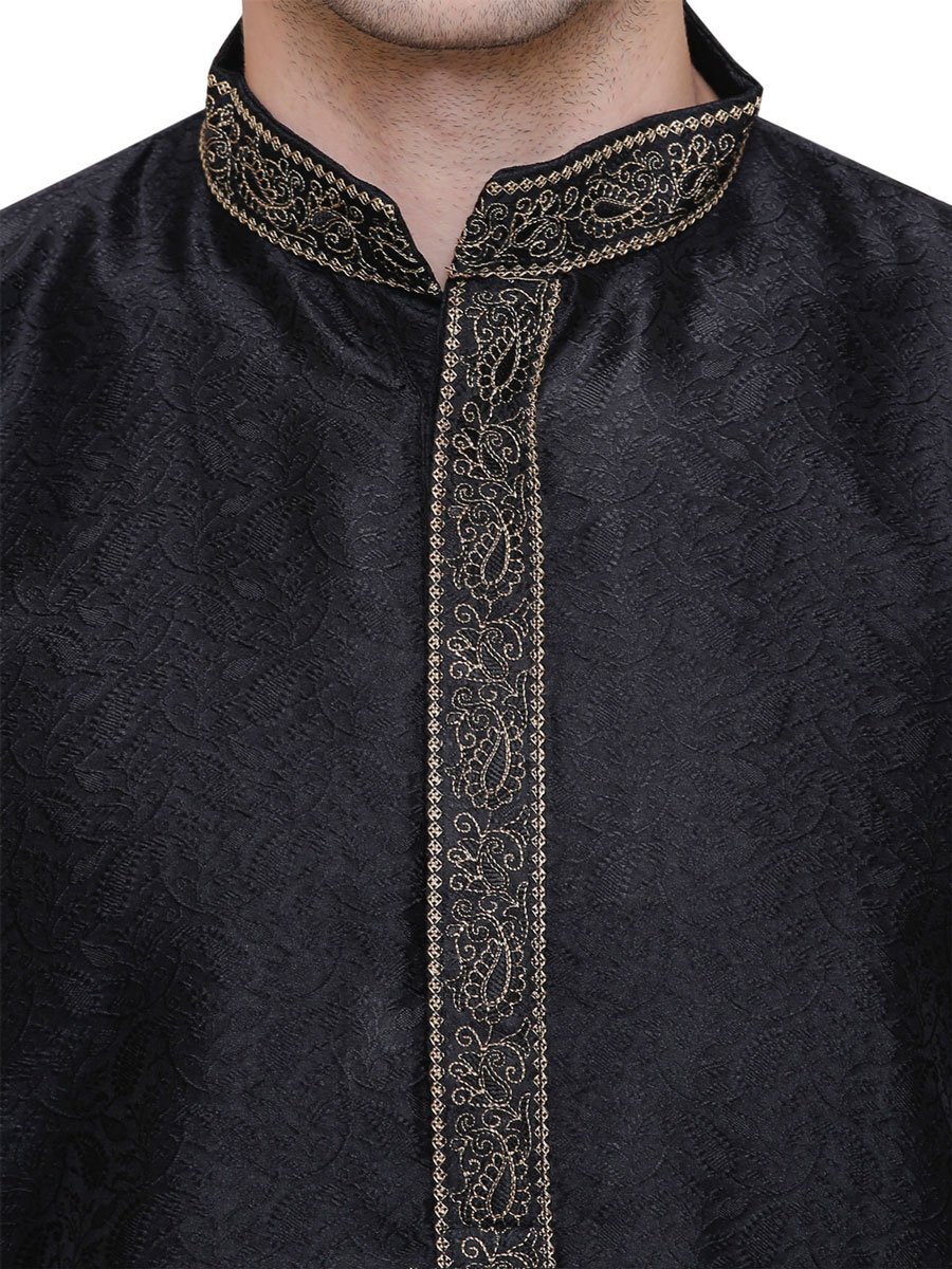 Men's Kurta Pajama Set - Premium Poly Silk Indian Wedding Attire for Party & Festive Occasions - Perfect for Diwali, Eid & Cultural Celebrations