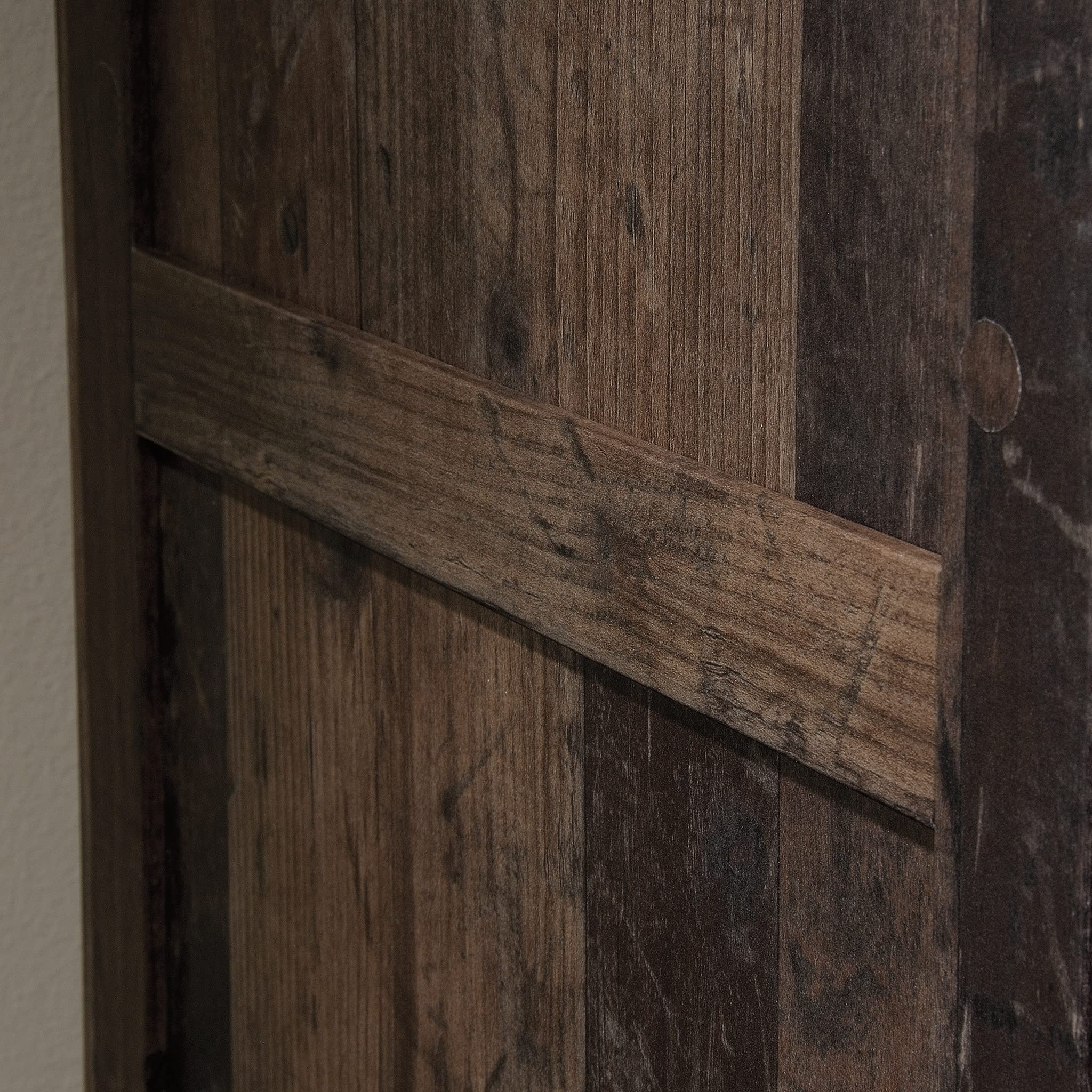 Sauder Reclaimed Pine Storage Wardrobe Cabinet - Pantry Organizer, Closet Storage Solution for Bedroom, Kitchen, and Home Organization