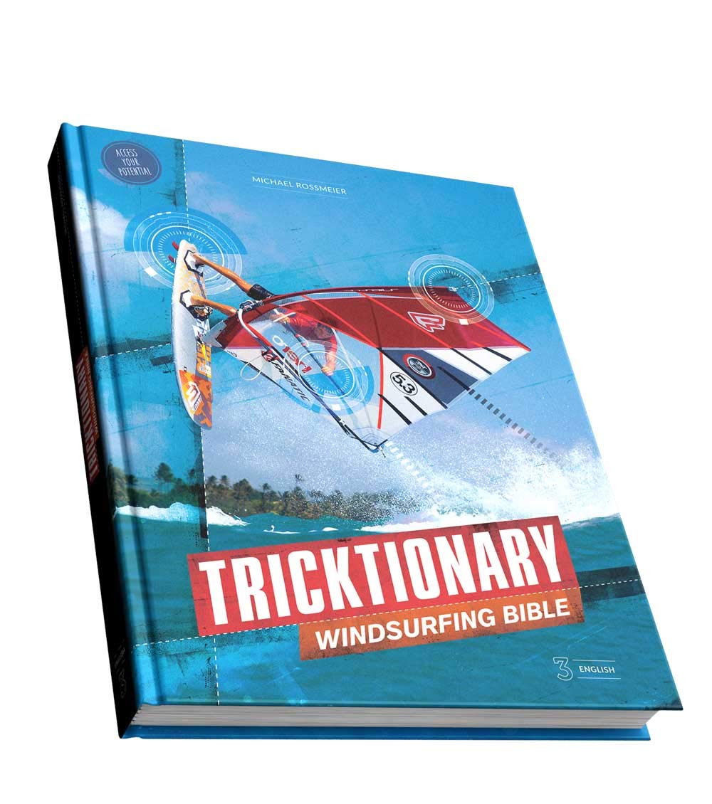 Tricktionary 3 Windsurfing Bible - Ultimate Guide for Windsurfing Tricks & Techniques | Perfect for Beginners & Pros | Use on Water, Beach & Training Sessions